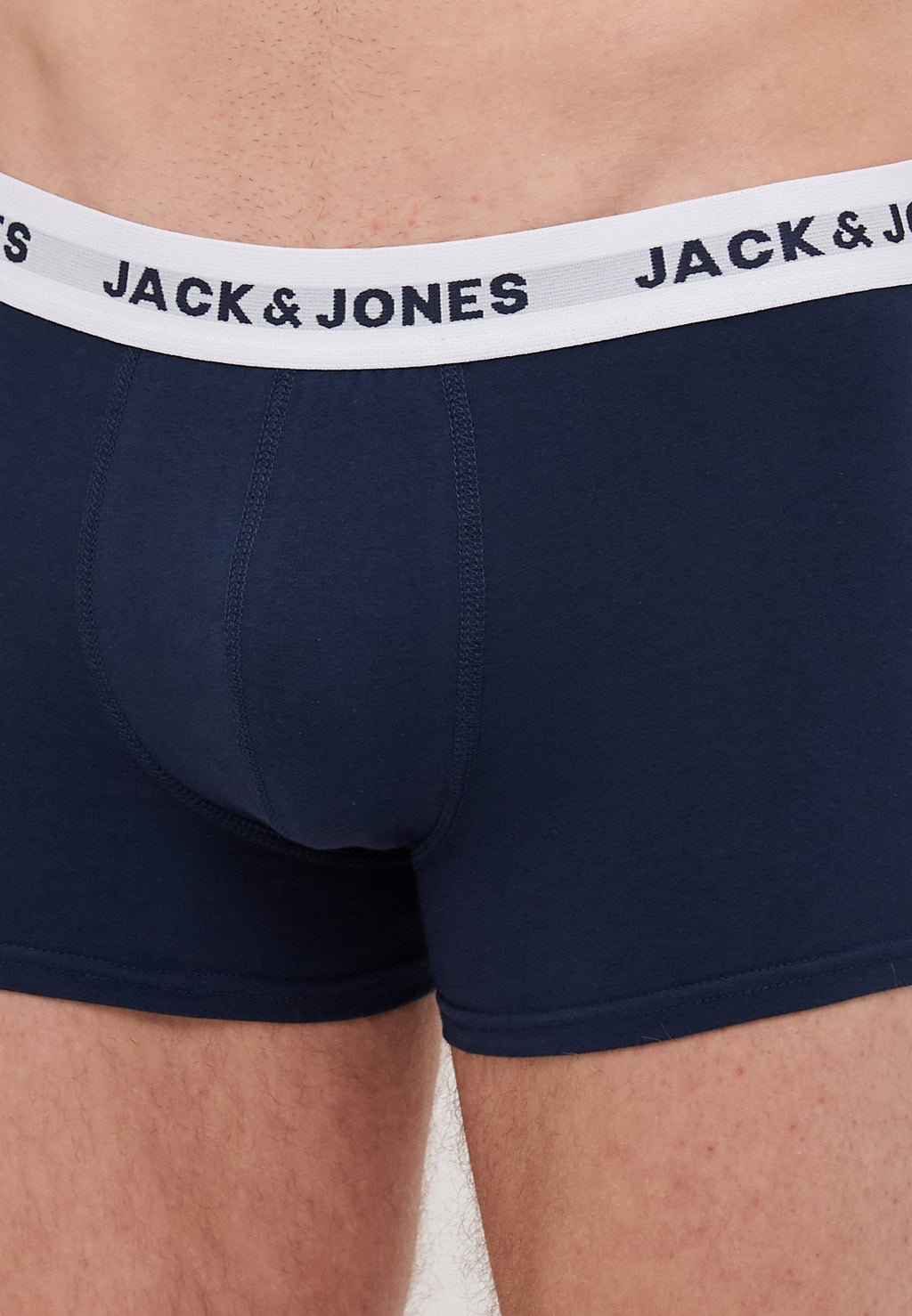 JACSOLID TRUNKS 12 PACK - Trunks - navy/black/dark grey melange