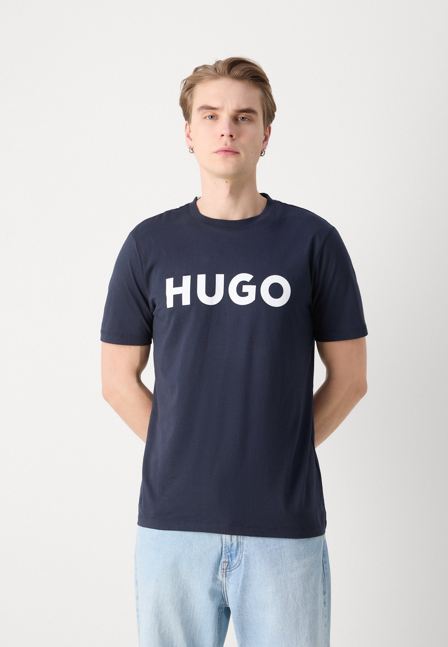 DULIVIO - T-shirt imprimé - bleu foncé