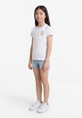 TOPEKA STRETCH NOUVEAU LOGO UNISEXE LOT DE 2 - T-shirt imprimé - blanc/noir