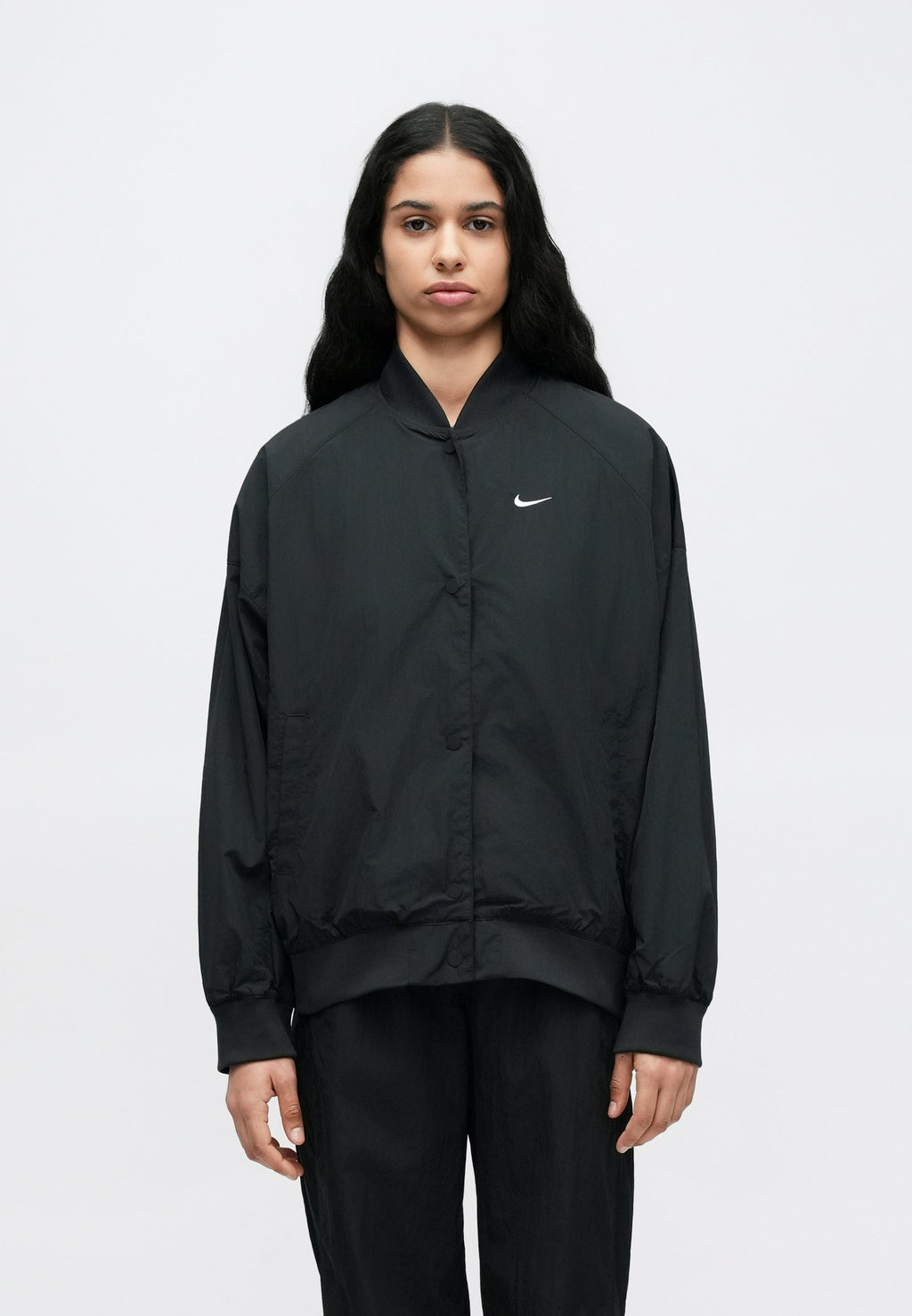 STREET VARSITY JACKET - Light jacket - black