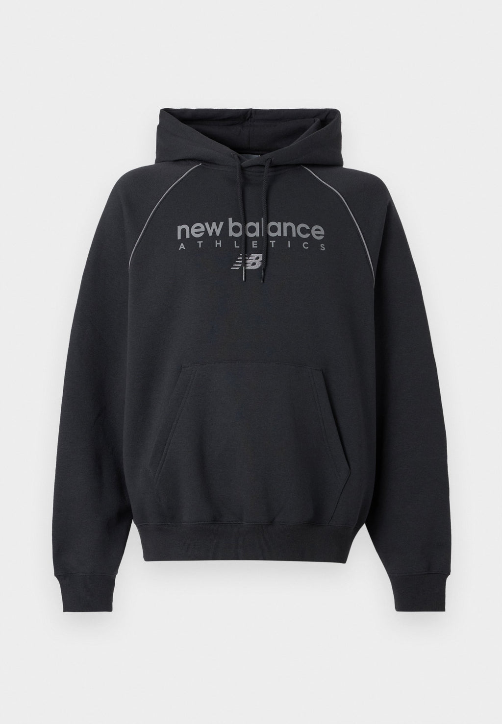 LINEAR GRAPHIC UNISEX - Hoodie - black