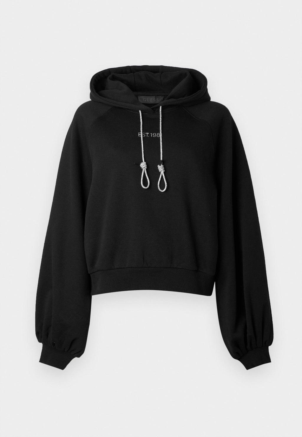 HOODED KRYSTAL  - Sweatshirt - jet black