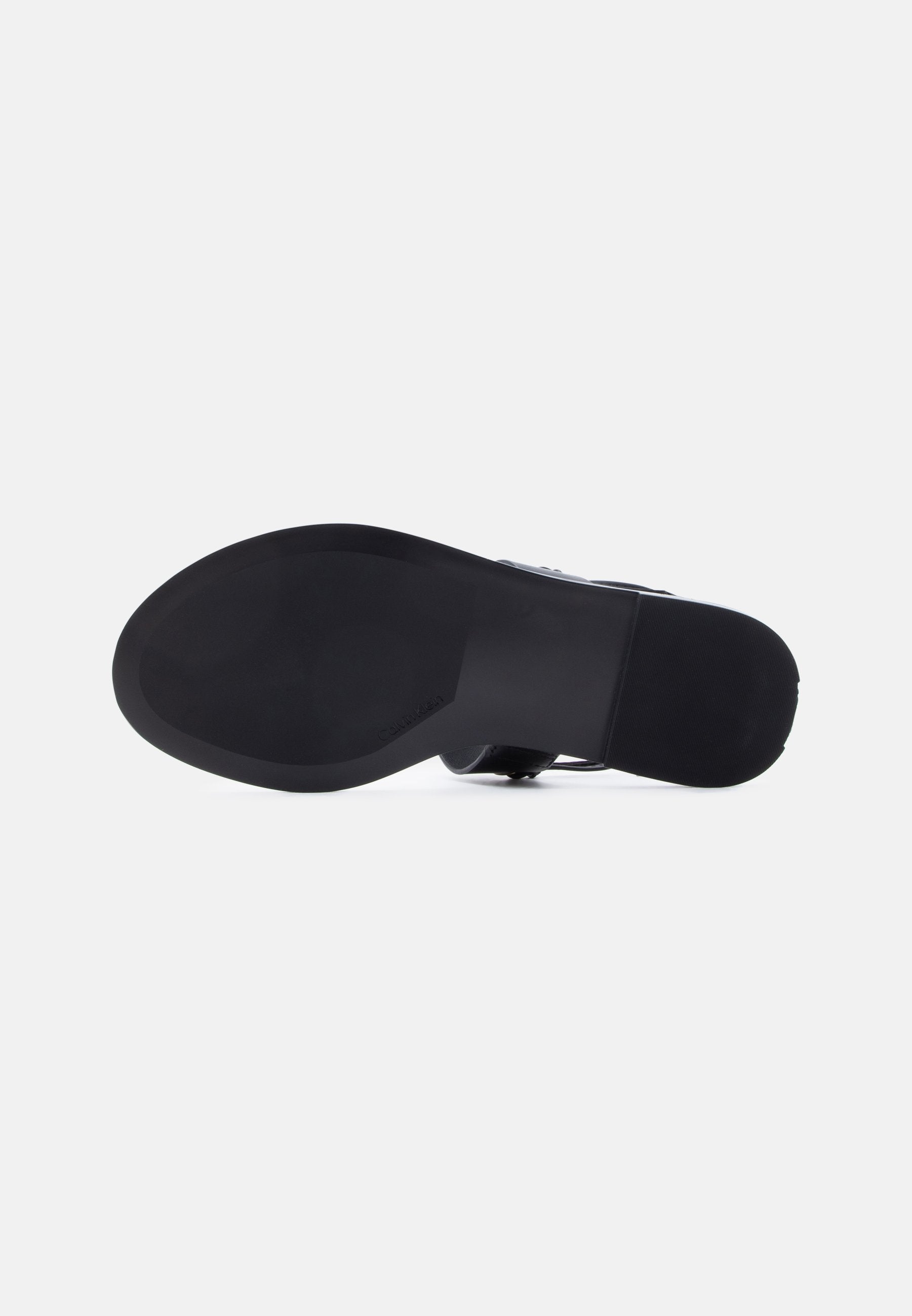 T-bar sandals - triple black