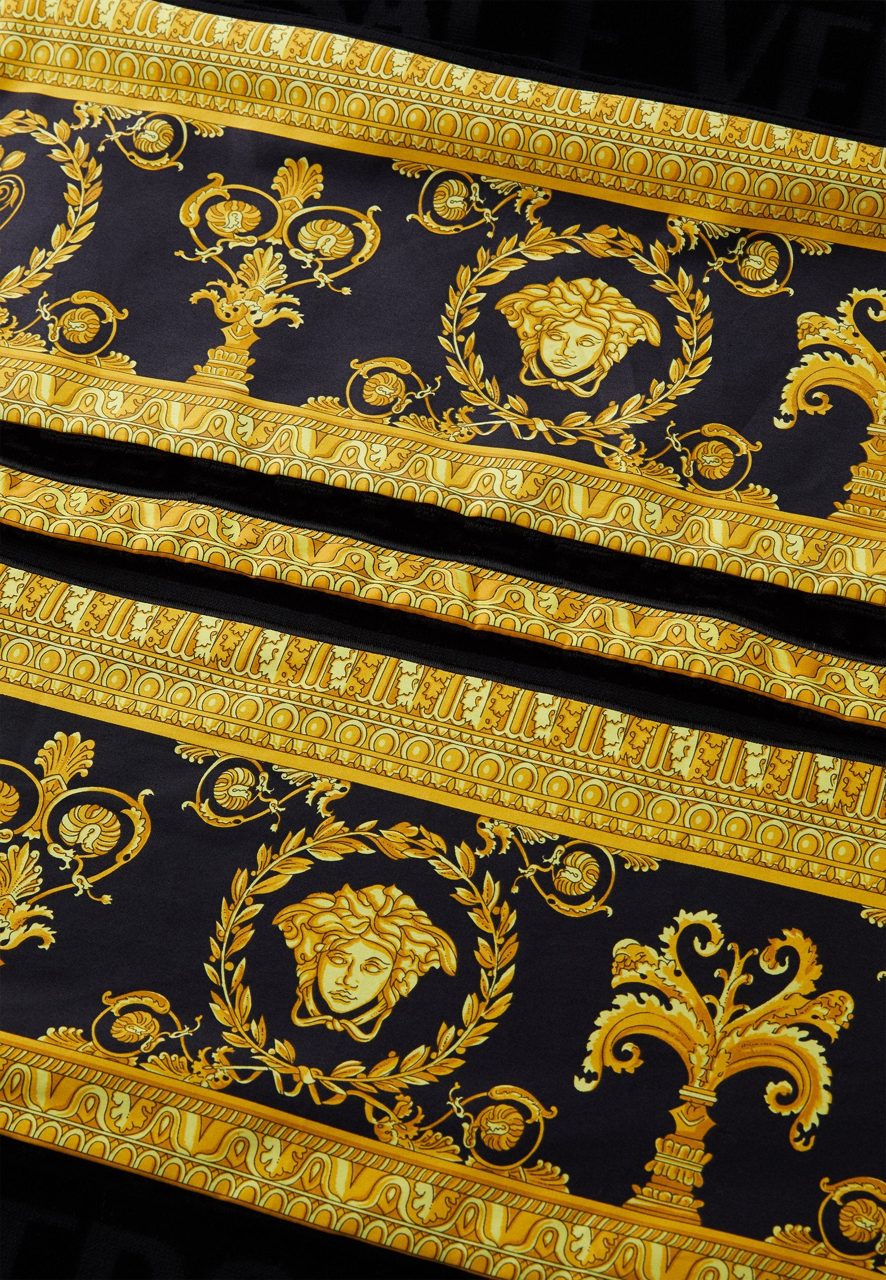 BATH 5 PIECES I HEART BAROQUE - Towel set - black