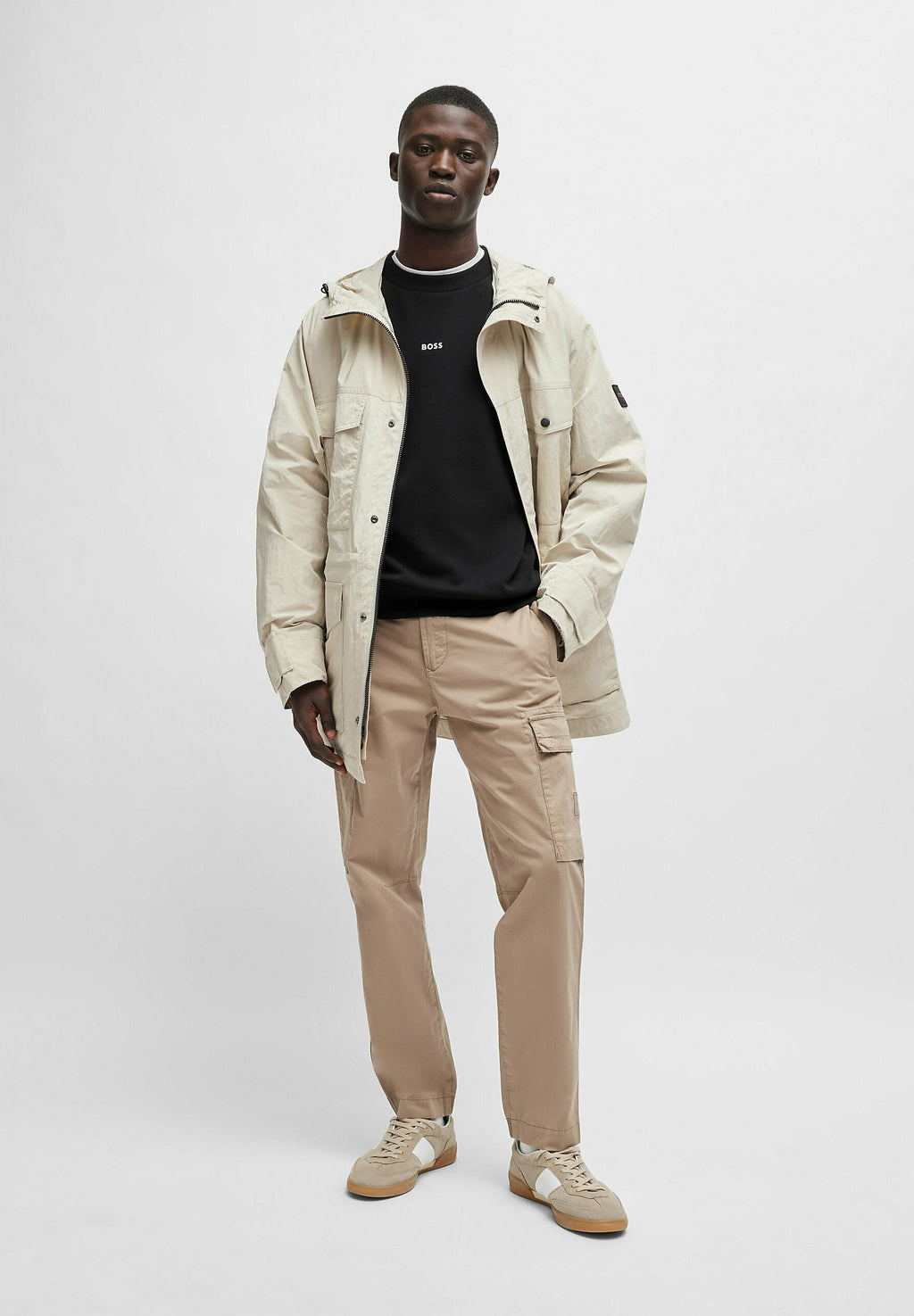 WES MALL CREW - Sweatshirt - black