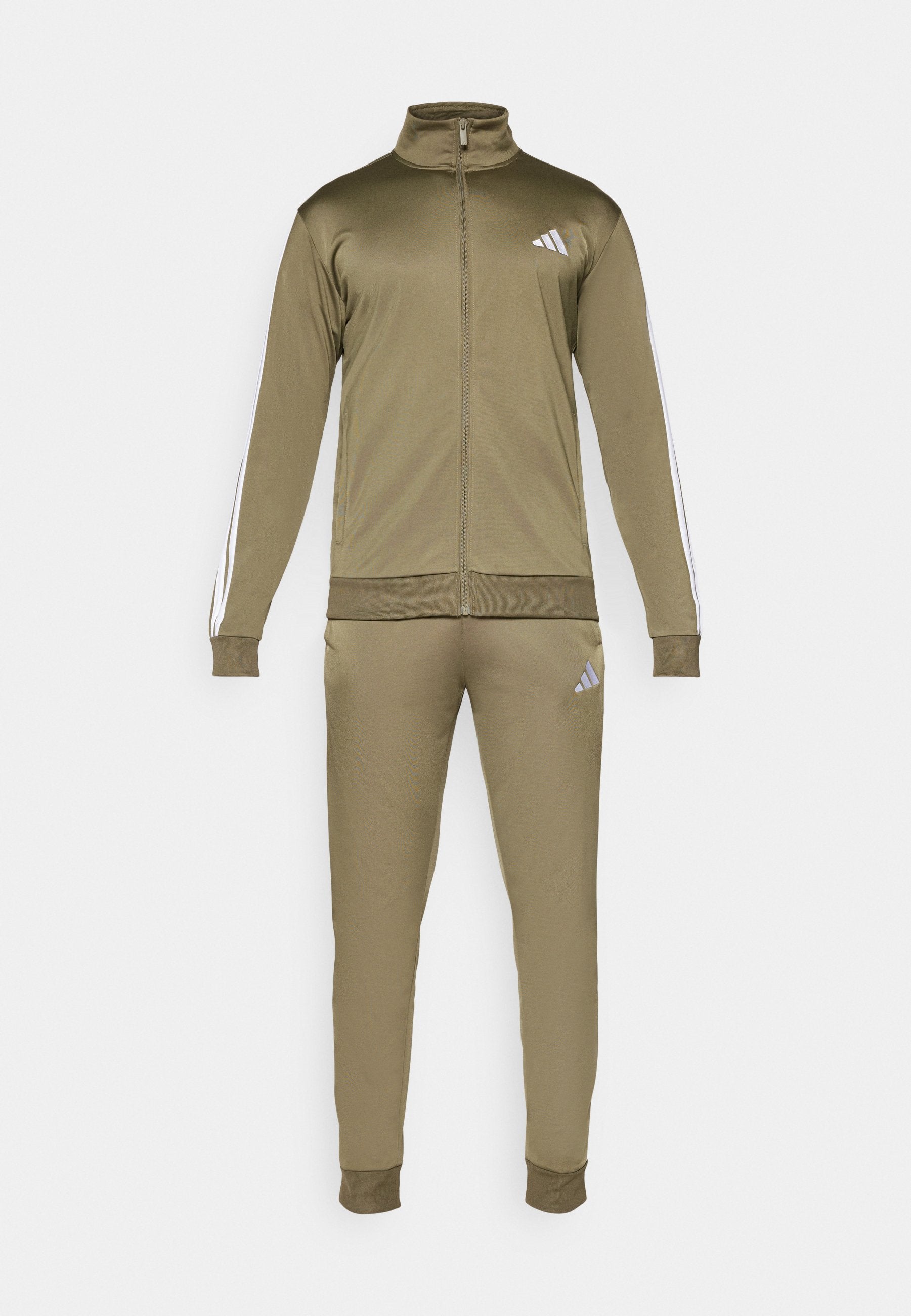 3 STRIPES - Tracksuit - olive strata/white