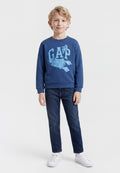 Sweatshirt - blue track