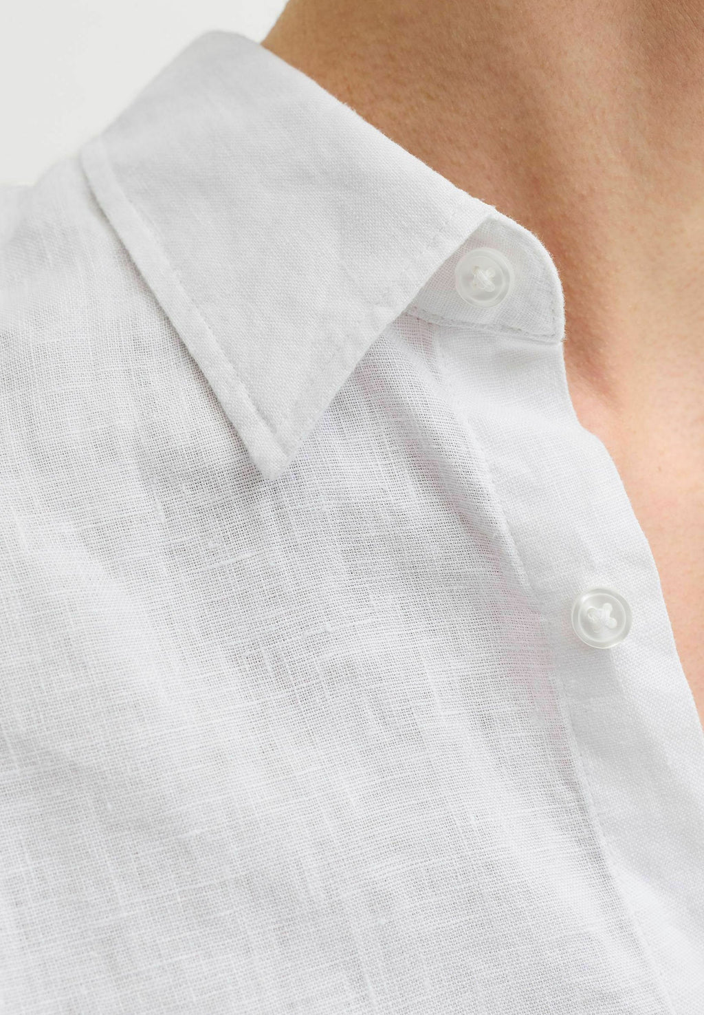Casual Relaxed Fit - Shirt - bright white