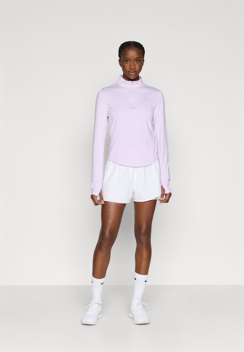SWIFT - Long sleeved top - violet mist/reflective silver-coloured
