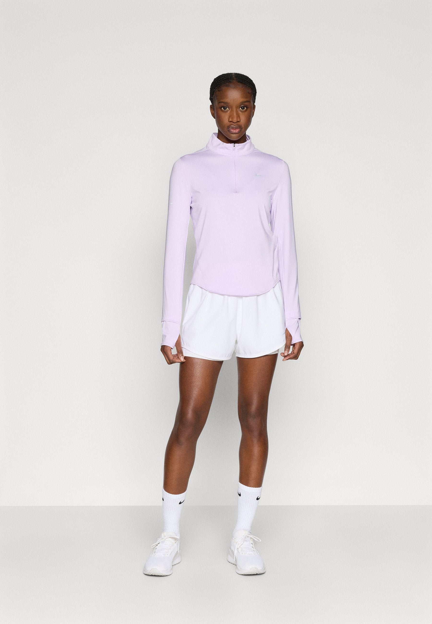 SWIFT - Long sleeved top - violet mist/reflective silver-coloured