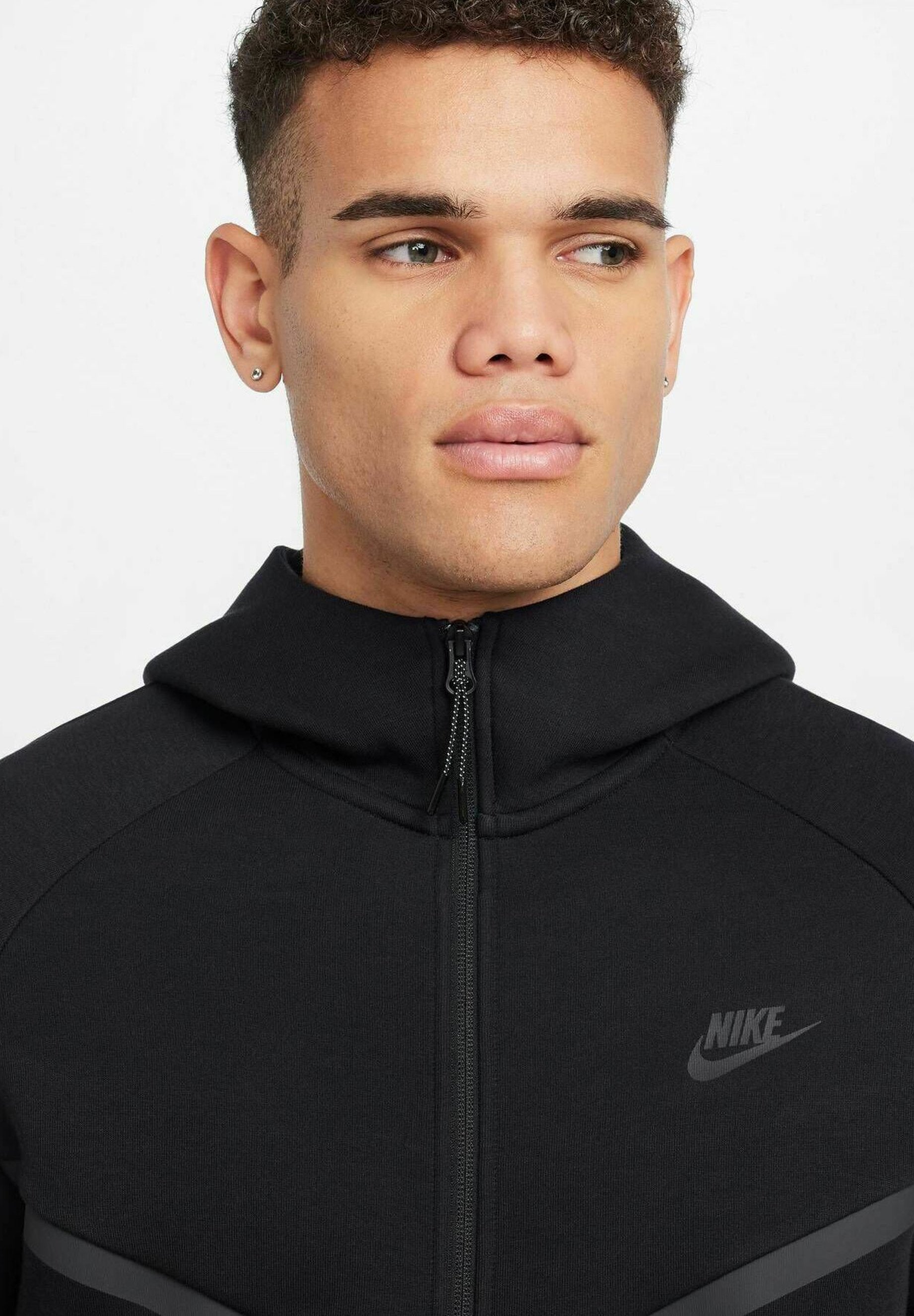 Fleece jacket - schwarz