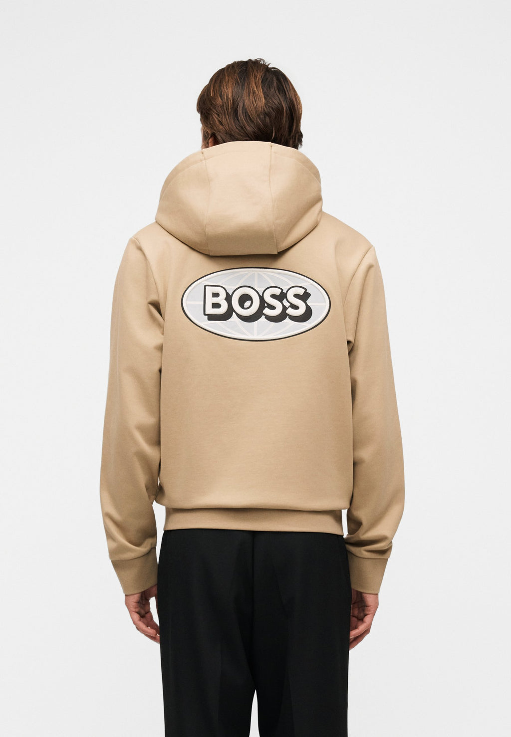 UNISEX - Zip-up sweatshirt - sand beige
