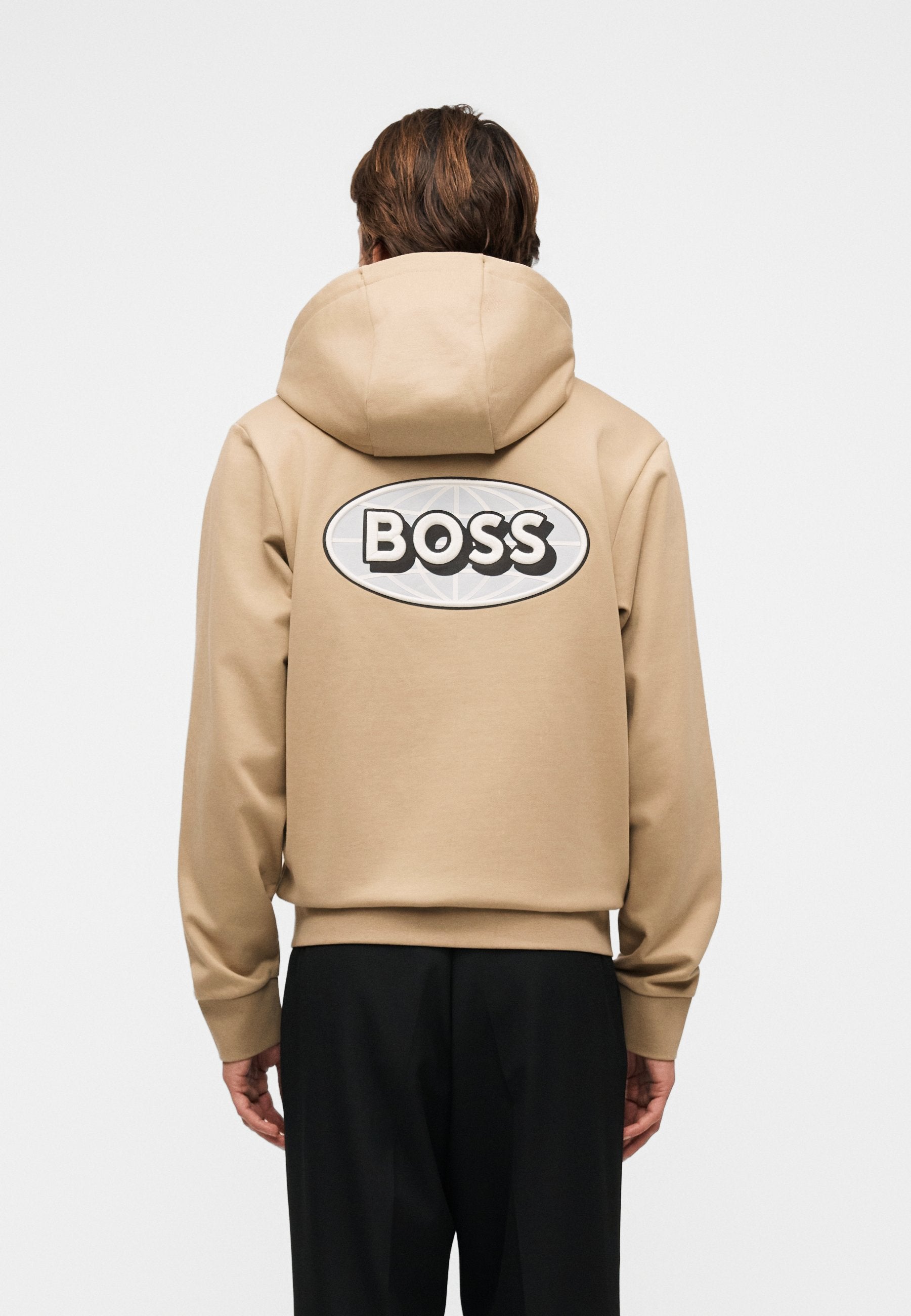 UNISEX - Zip-up sweatshirt - sand beige