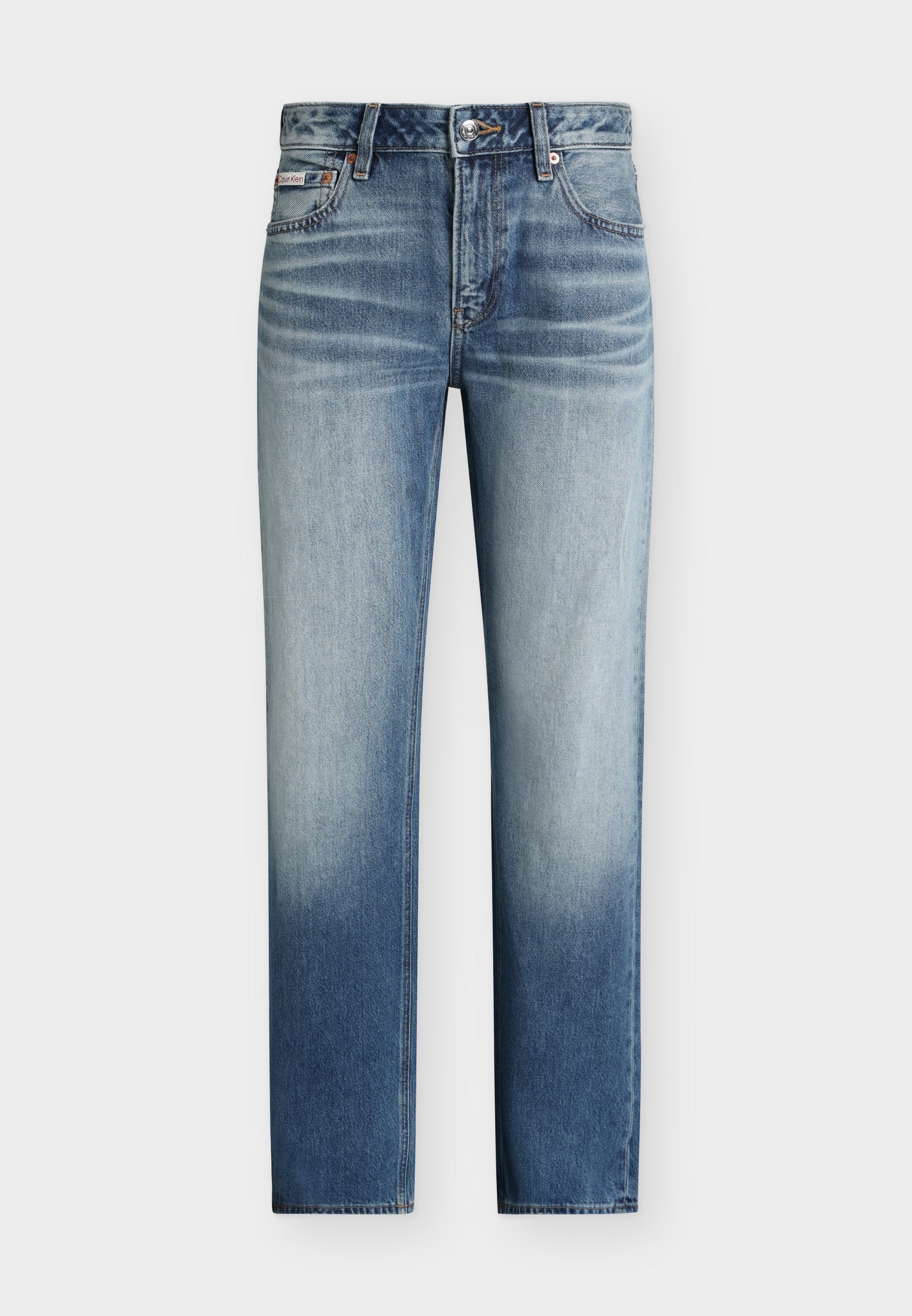 90S STRAIGHT BASSET  - Straight leg jeans - basset blue