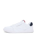 CONTRAST HEEL TRAINERS WITH LEATHER - Trainers - white
