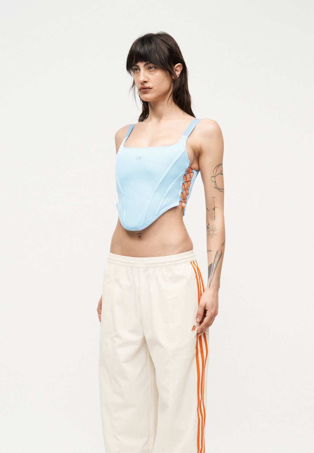 MIAOU PANT - Tracksuit bottoms - chalk white