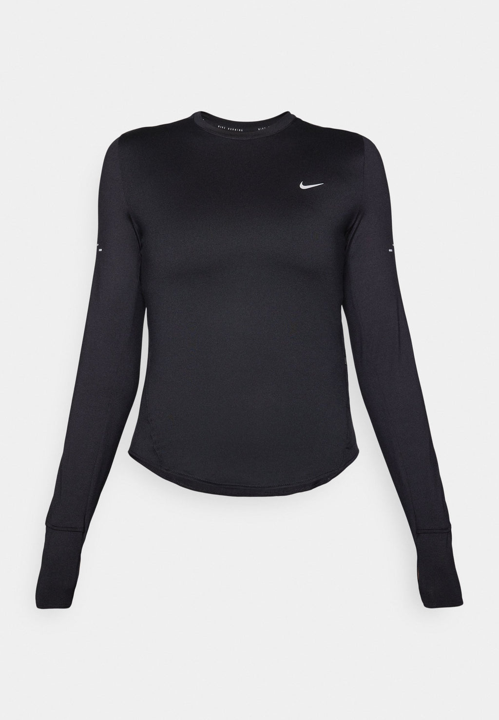 SWIFT - Long sleeved top - black/reflective silver-coloured