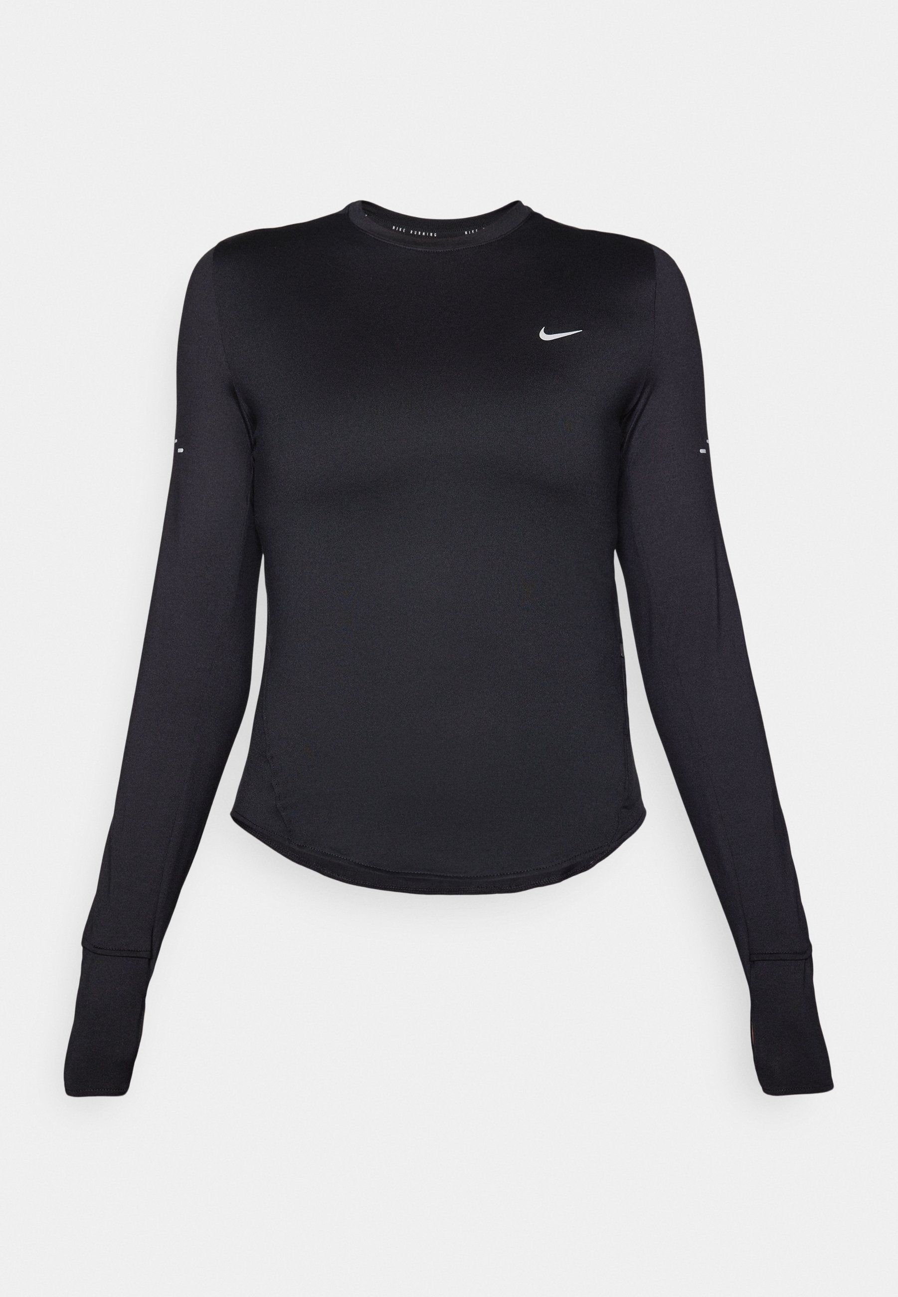 SWIFT - Long sleeved top - black/reflective silver-coloured
