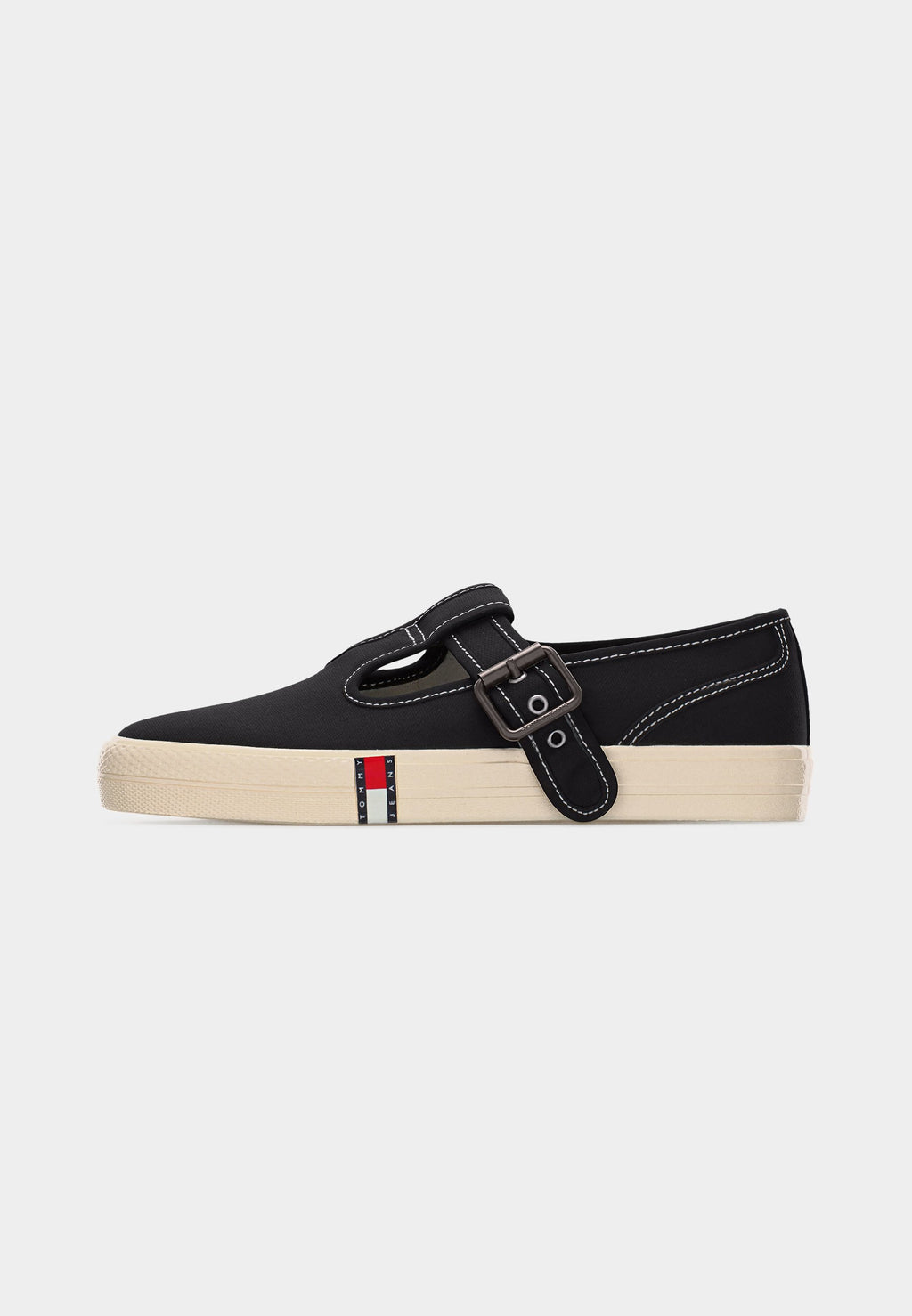 ARCHIVE MARY JANE - Ankle strap ballet pumps - black