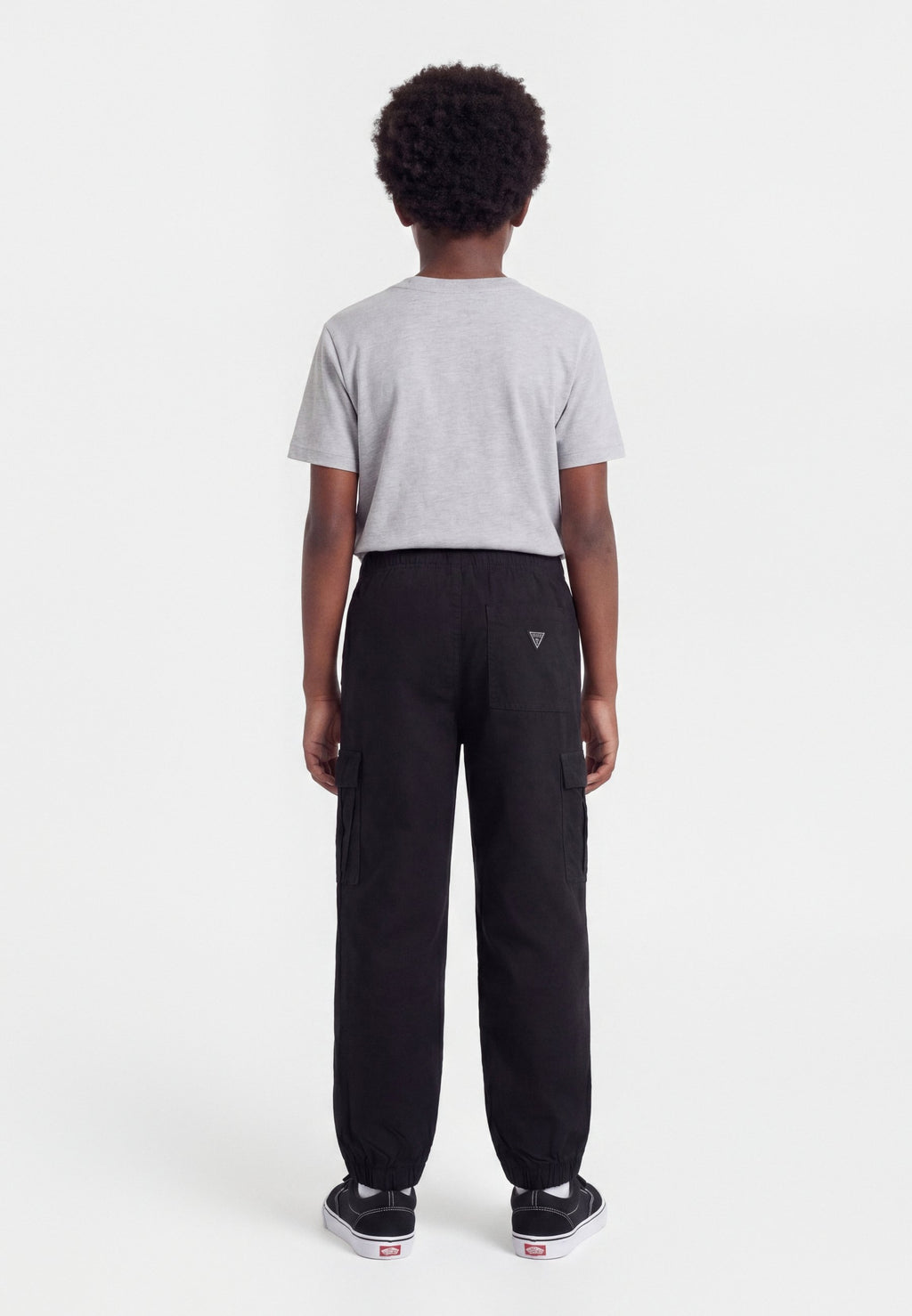PARACHUTE - Cargo trousers - jet black