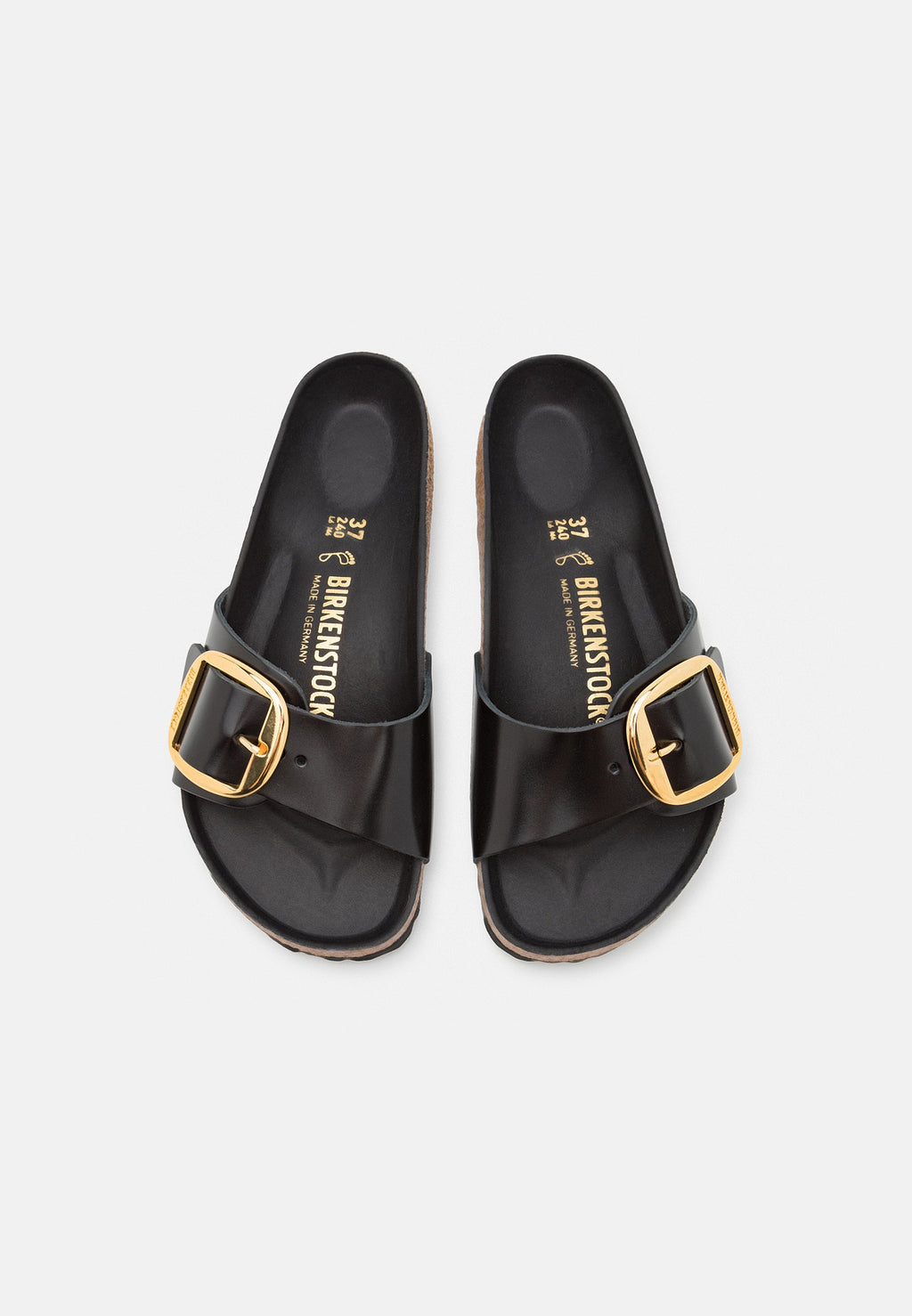 MADRID BB LENA HIGH SHINE BLACK HEXN - REGULAR - Sandals - black