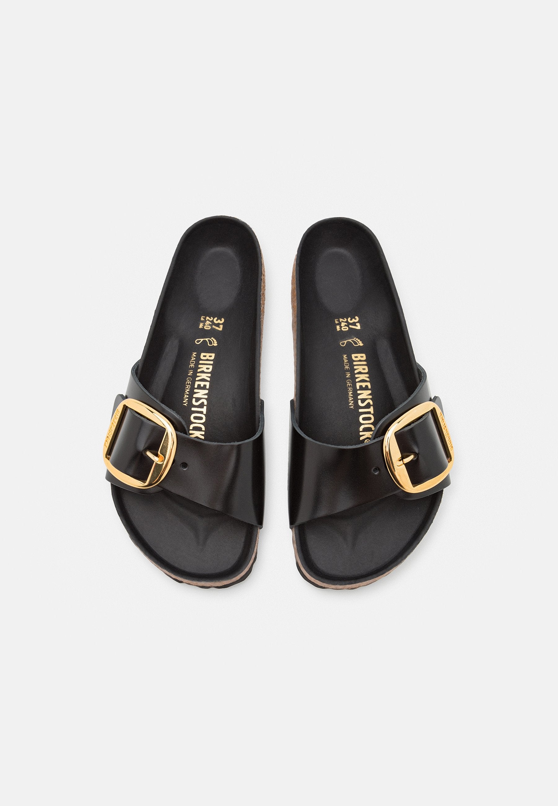 MADRID BB LENA HIGH SHINE BLACK HEXN - REGULAR - Sandals - black