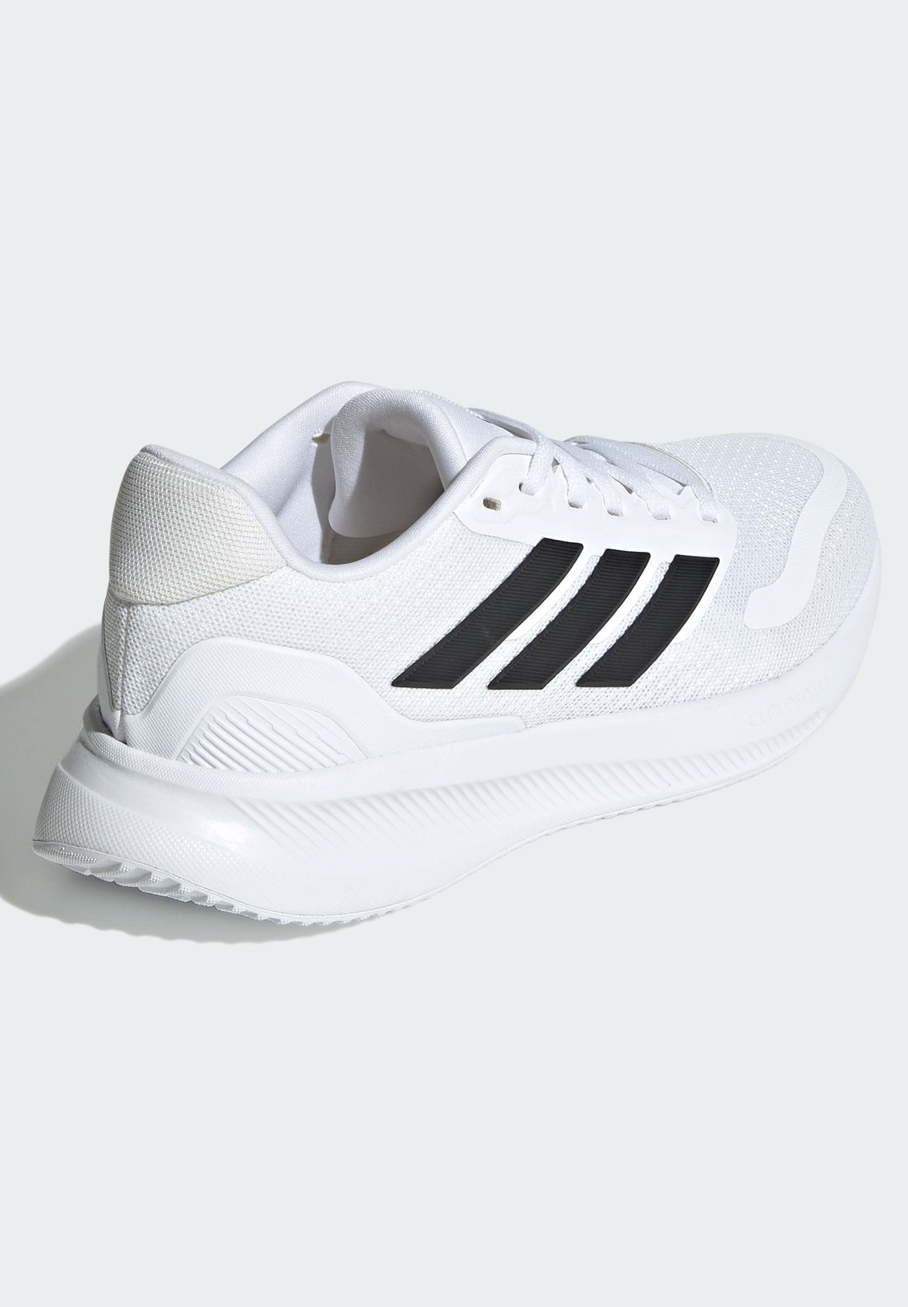 Road running shoes - cloud white   core black   core black