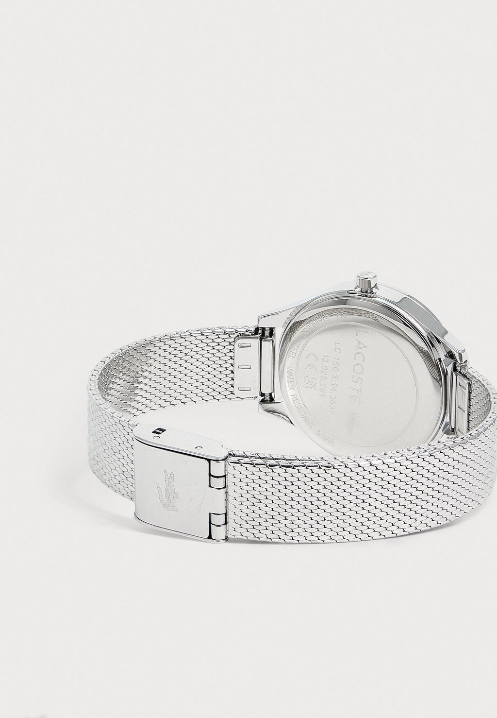 MINI CROCODELLE - Watch - silver-coloured/light pink