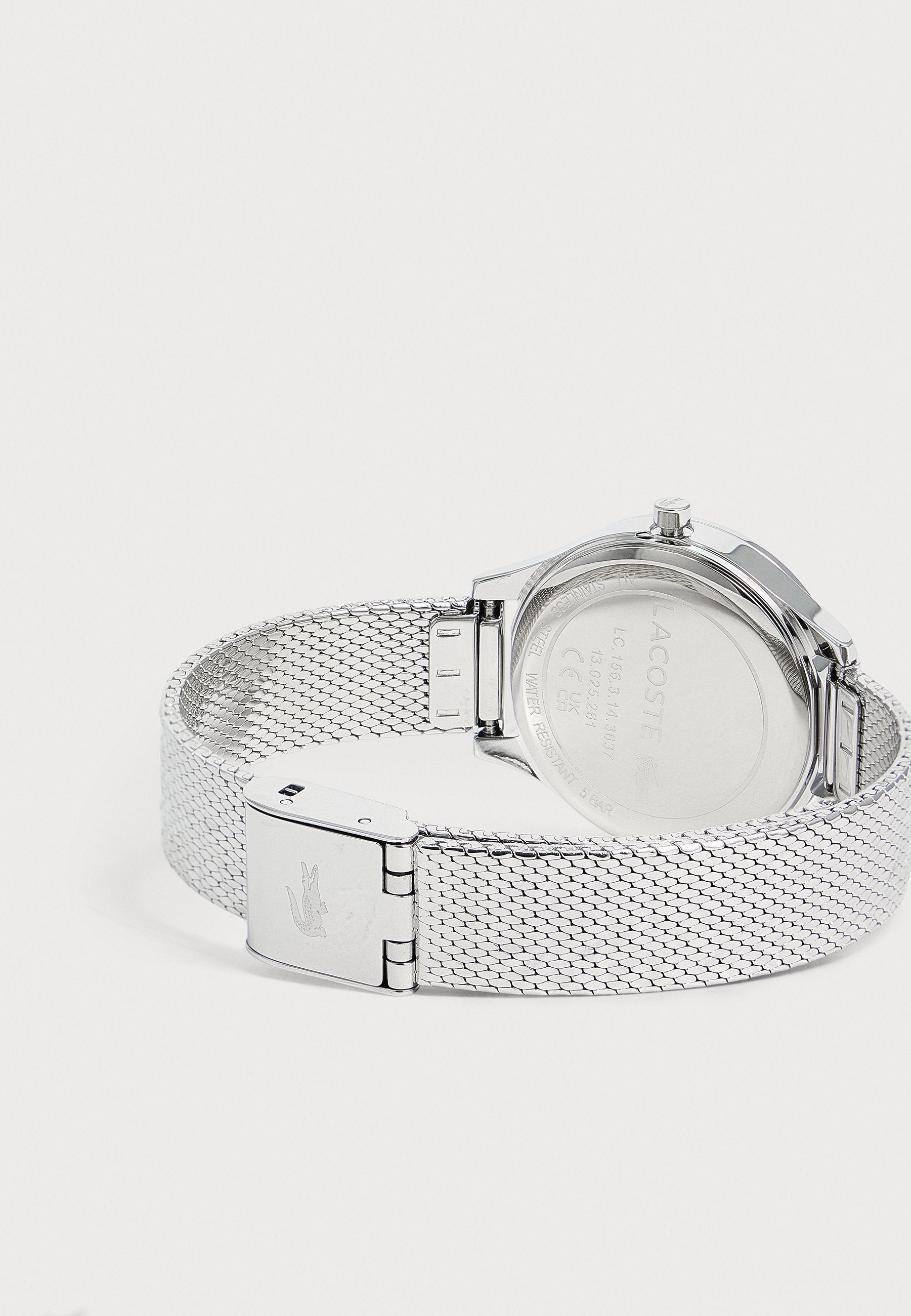 MINI CROCODELLE - Watch - silver-coloured/light pink