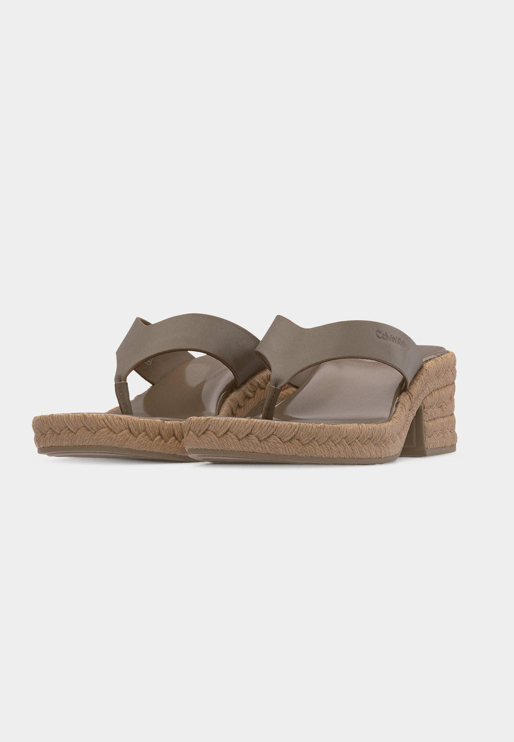 T-bar sandals - desert taupe