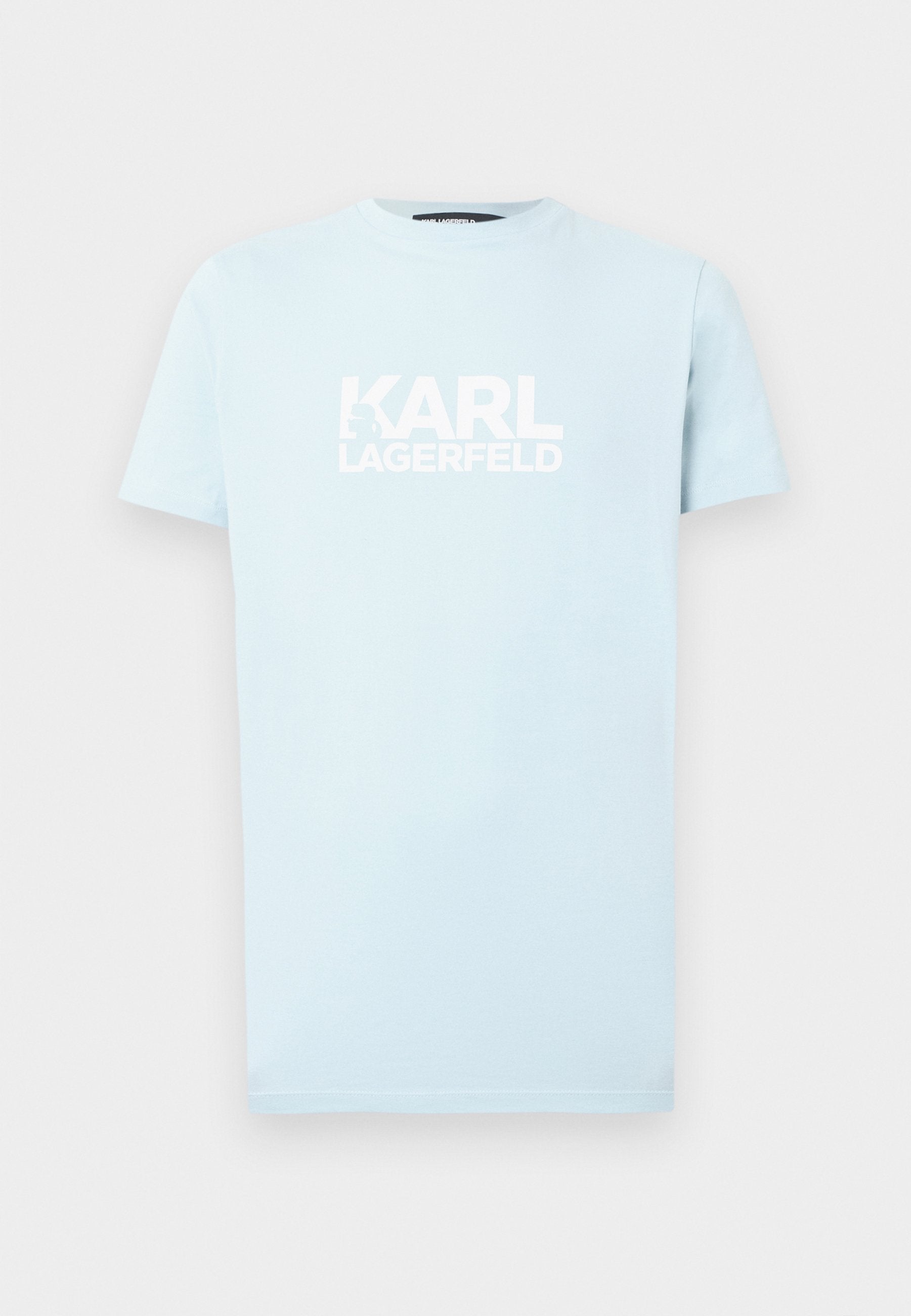 CREW NECK - Print T-shirt - ice blue