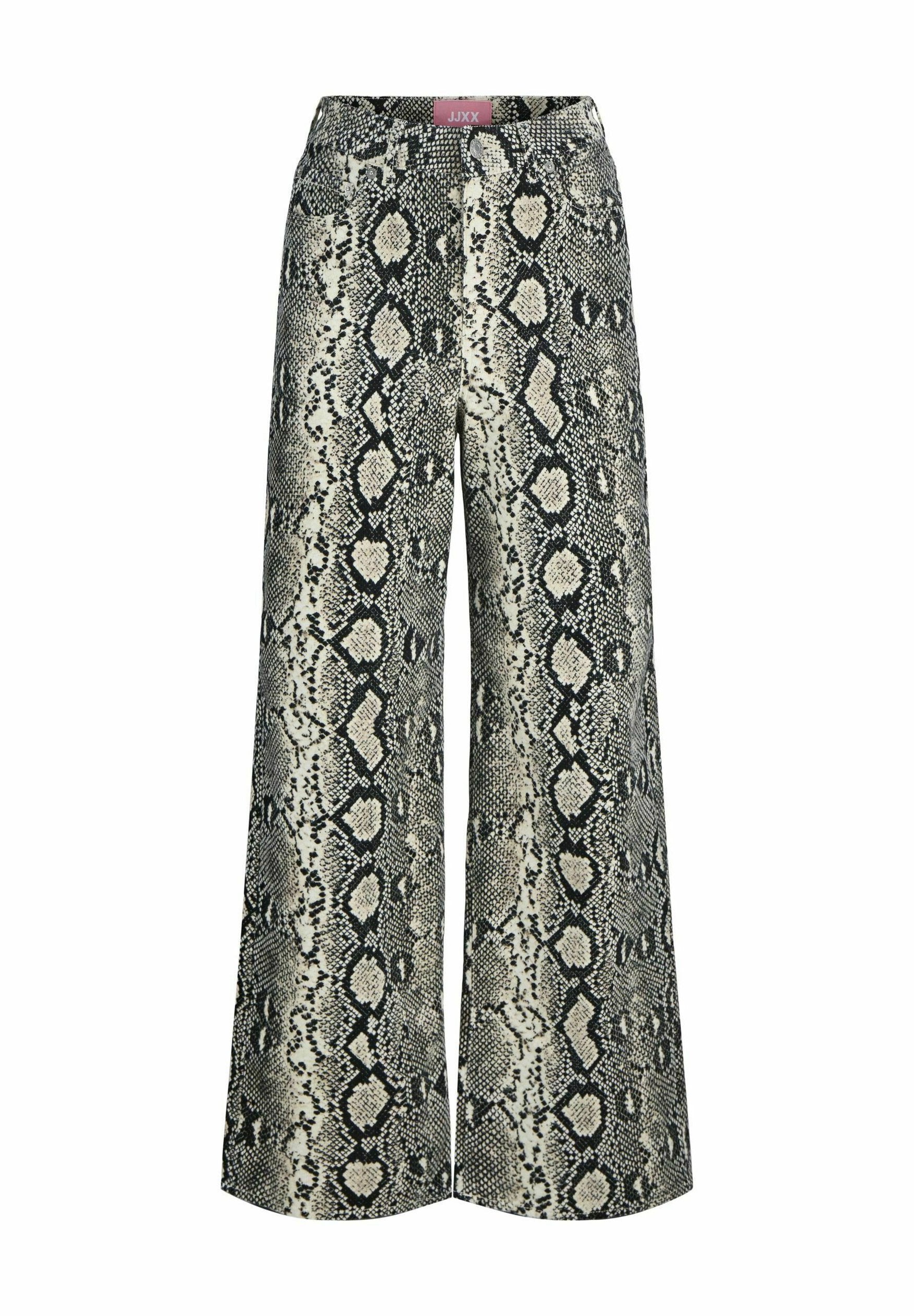 Wide fit JXZOE - Trousers - bone white