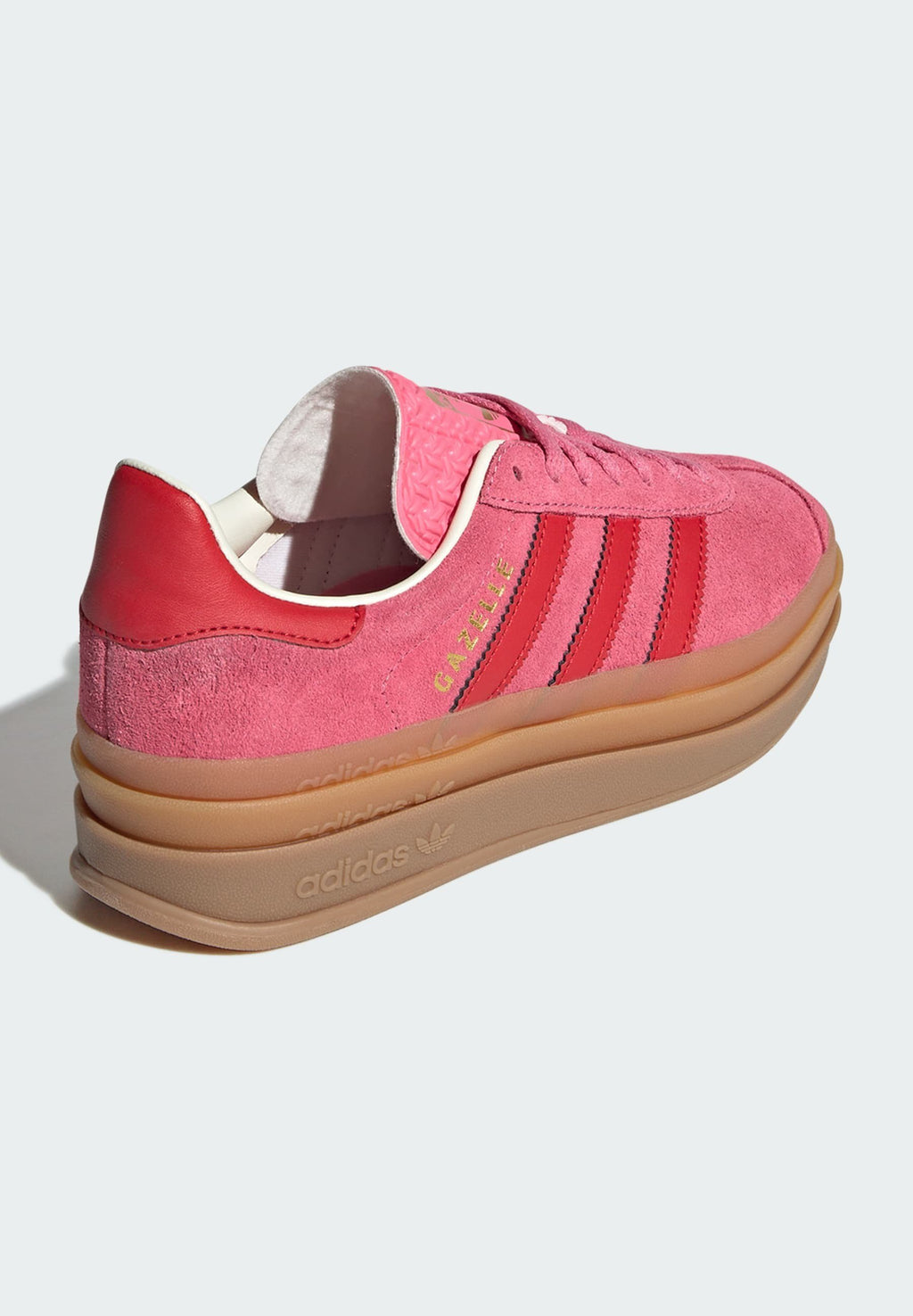 GAZELLE BOLD J UNISEX - Trainers - rose tone better scarlet cream white