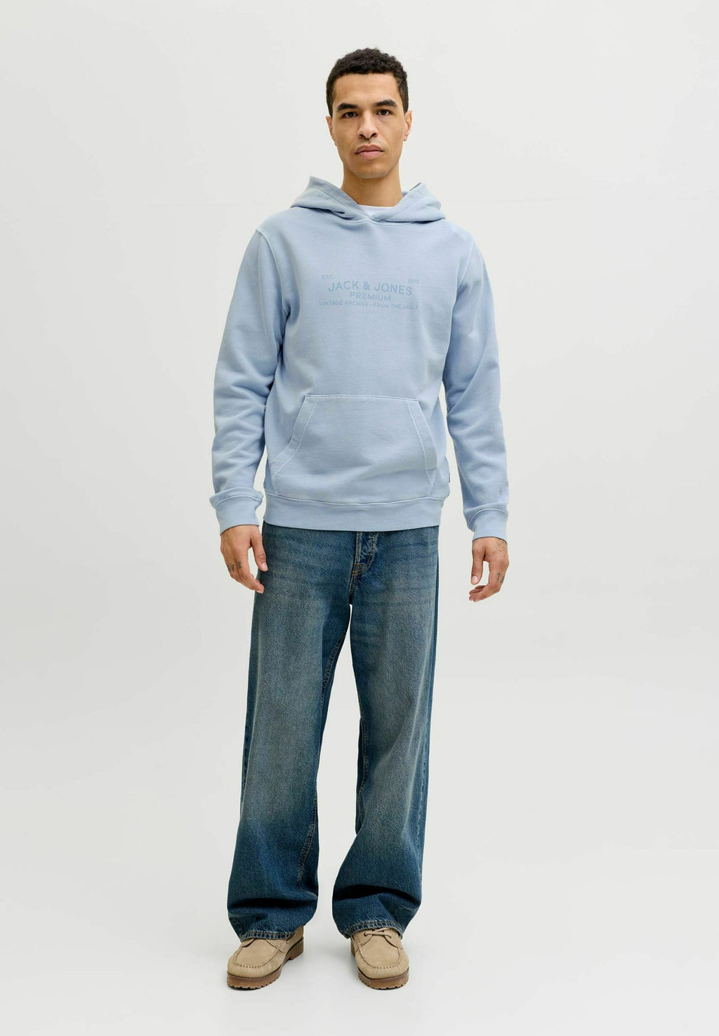 Hoodie - ashley blue
