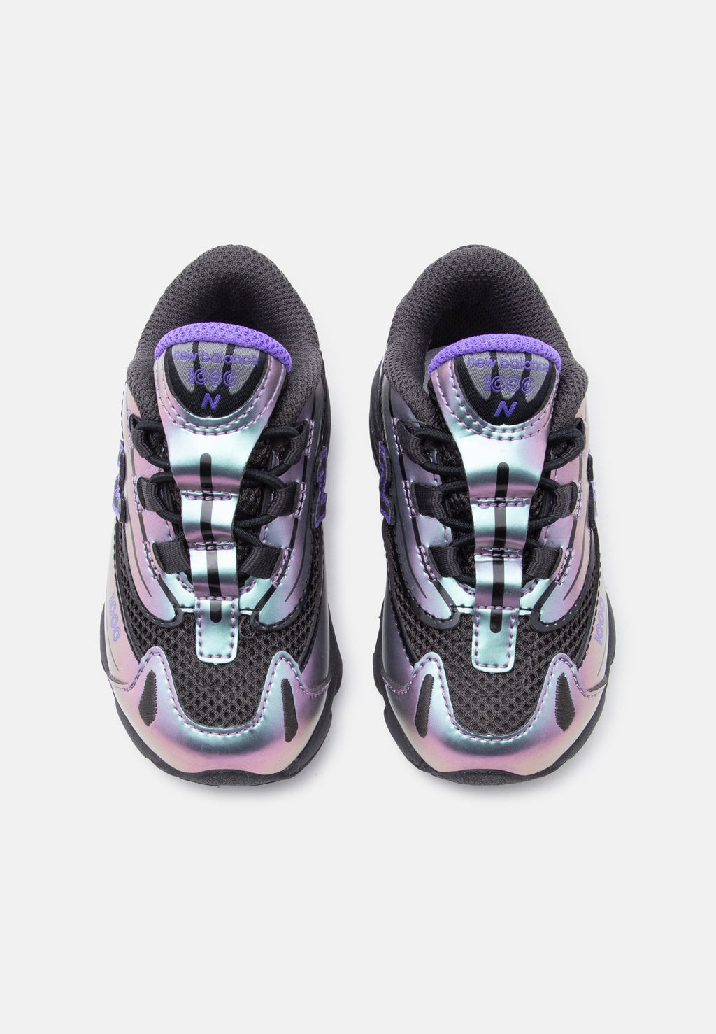 M1000 UNISEX - Baby shoes - black/electric indigo