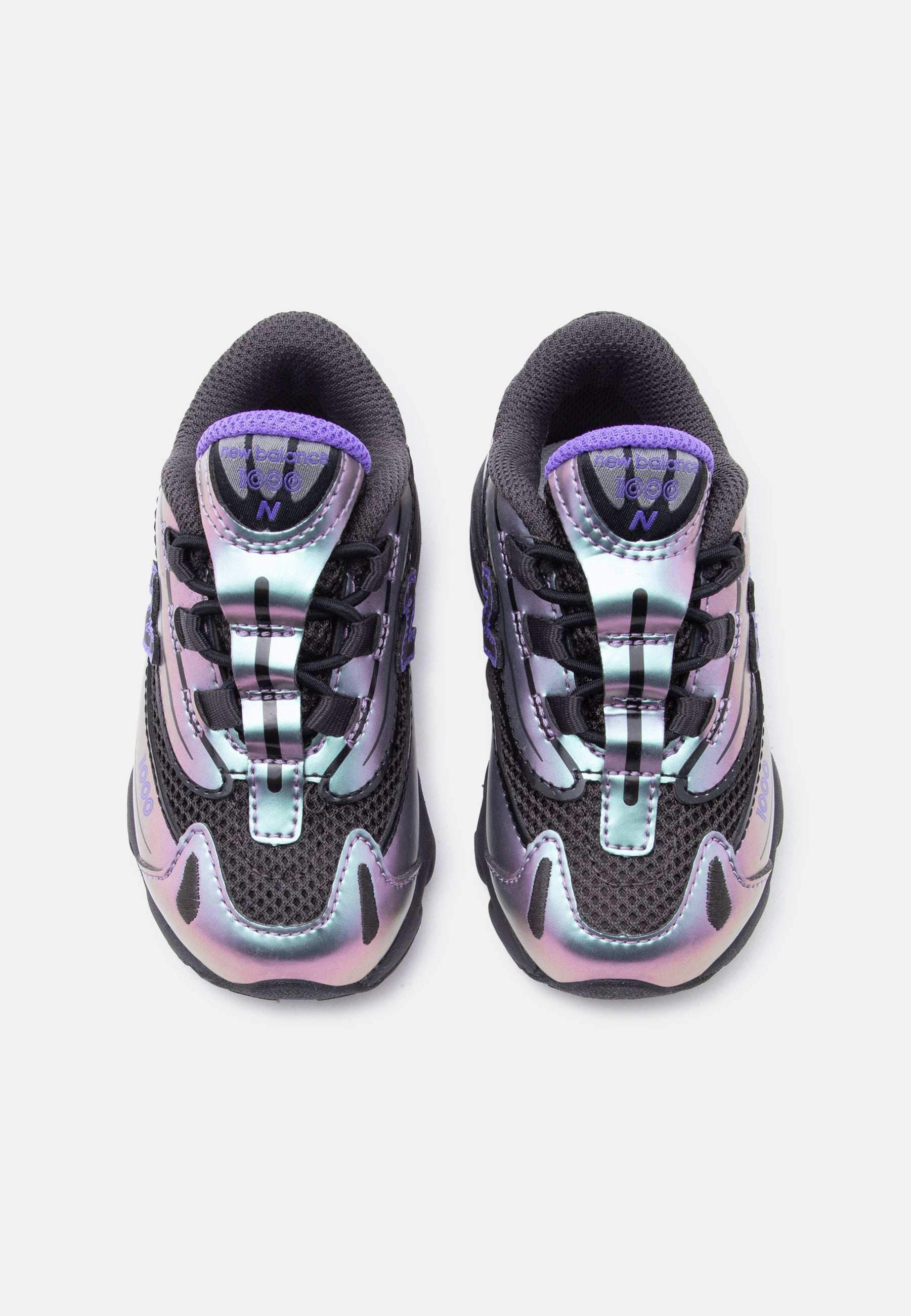 M1000 UNISEX - Baby shoes - black/electric indigo