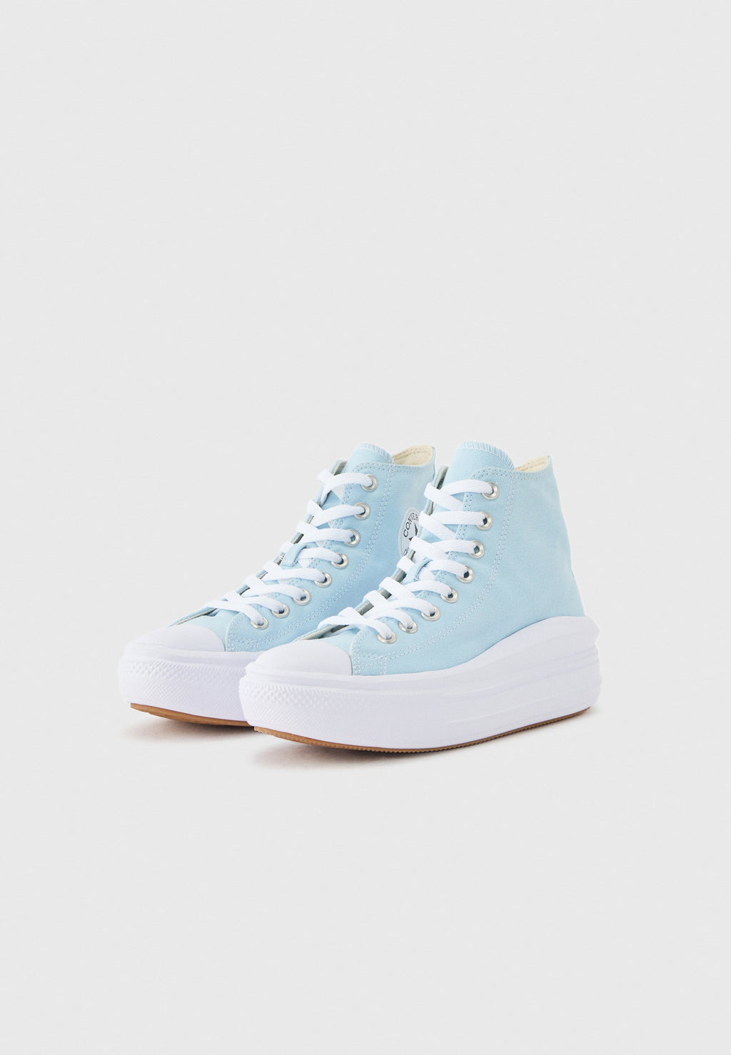 CHUCK TAYLOR ALL STAR MOVE - High-top trainers - clear skies/white/black