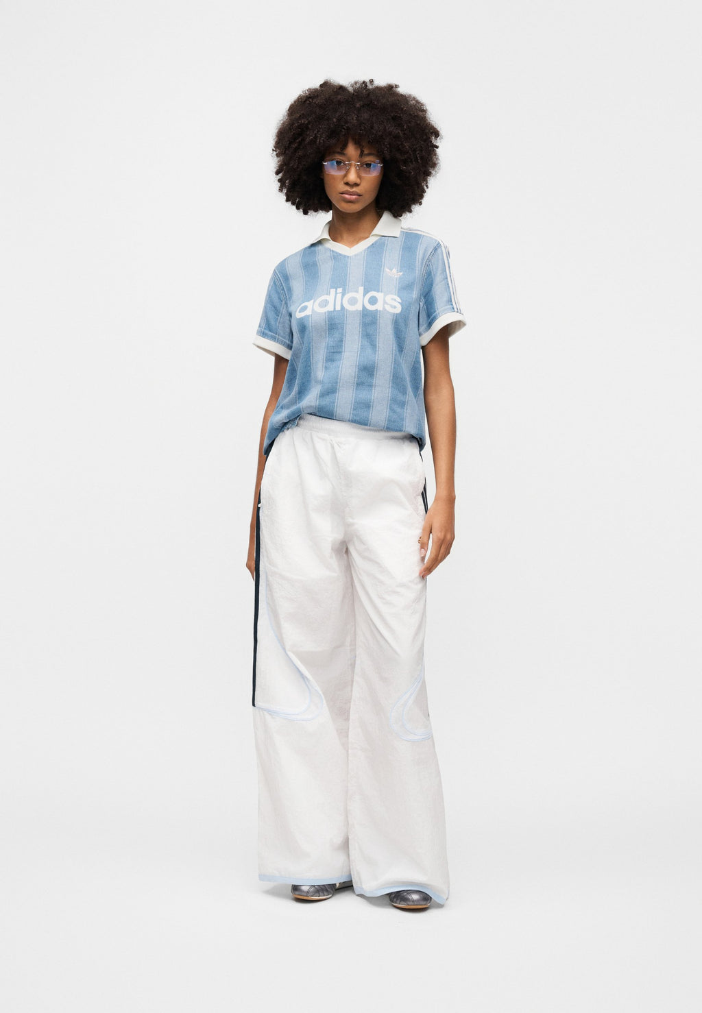 T-shirt imprimé - denim bleu