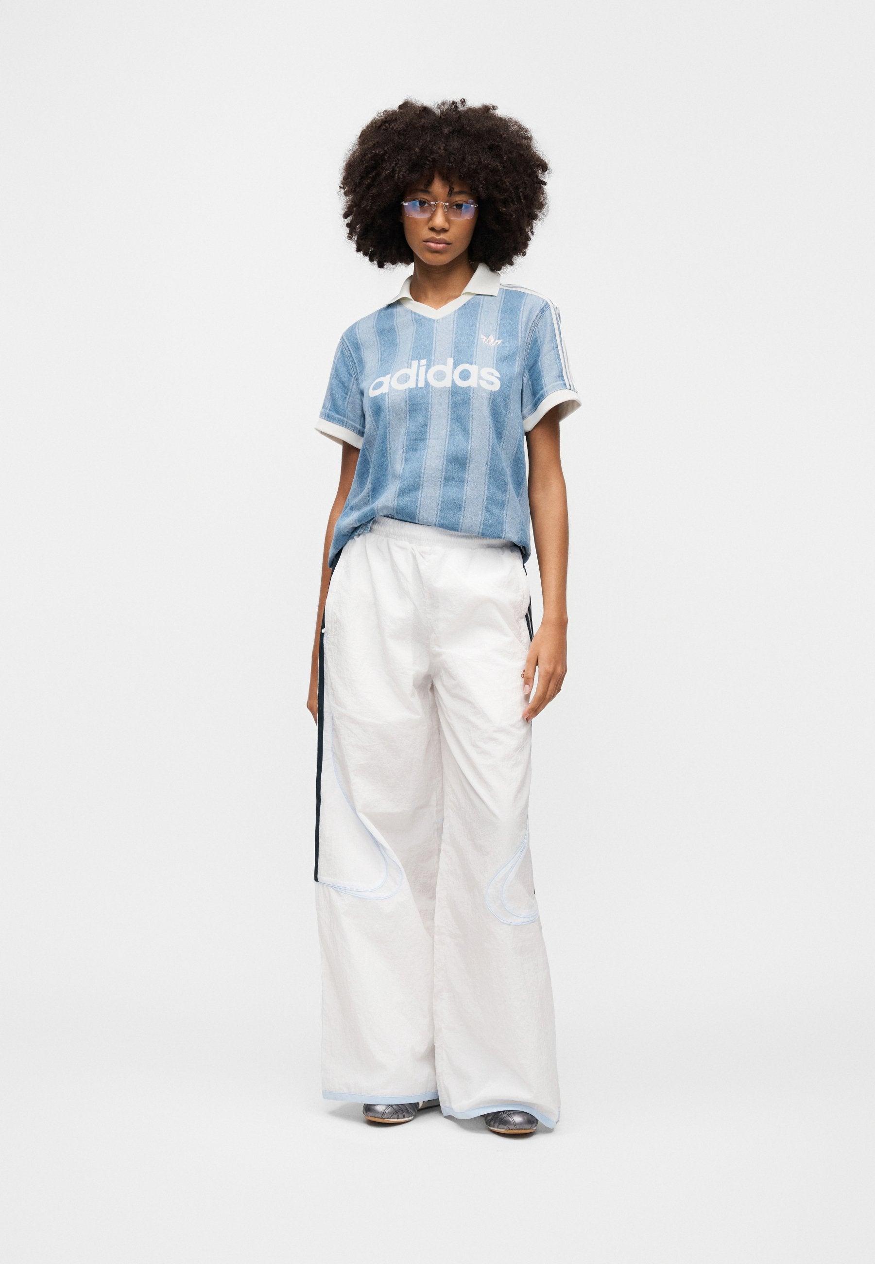 T-shirt imprimé - denim bleu