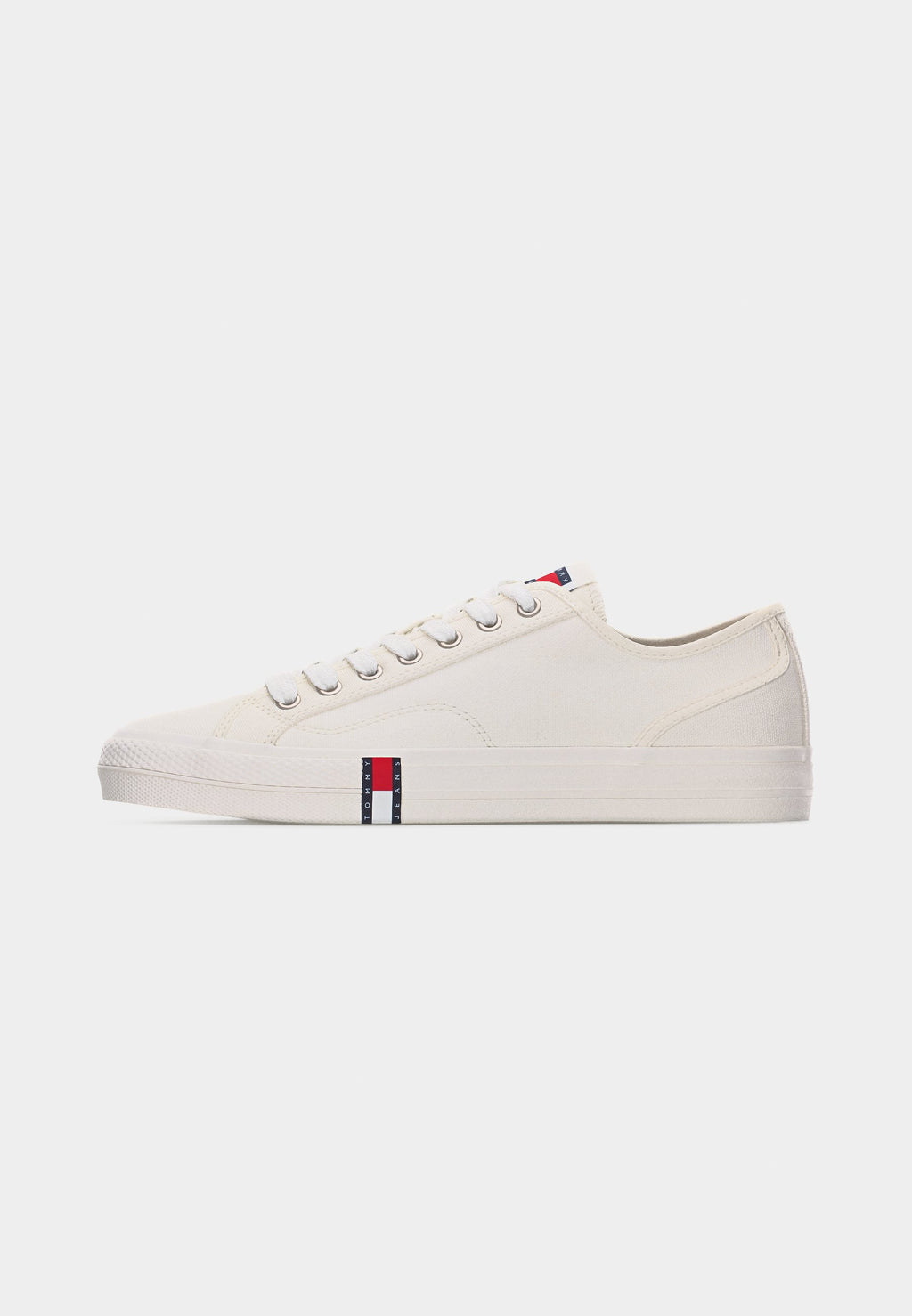 ARCHIVE FLAG STRIPE CANVAS TRAINERS - Trainers - ecru