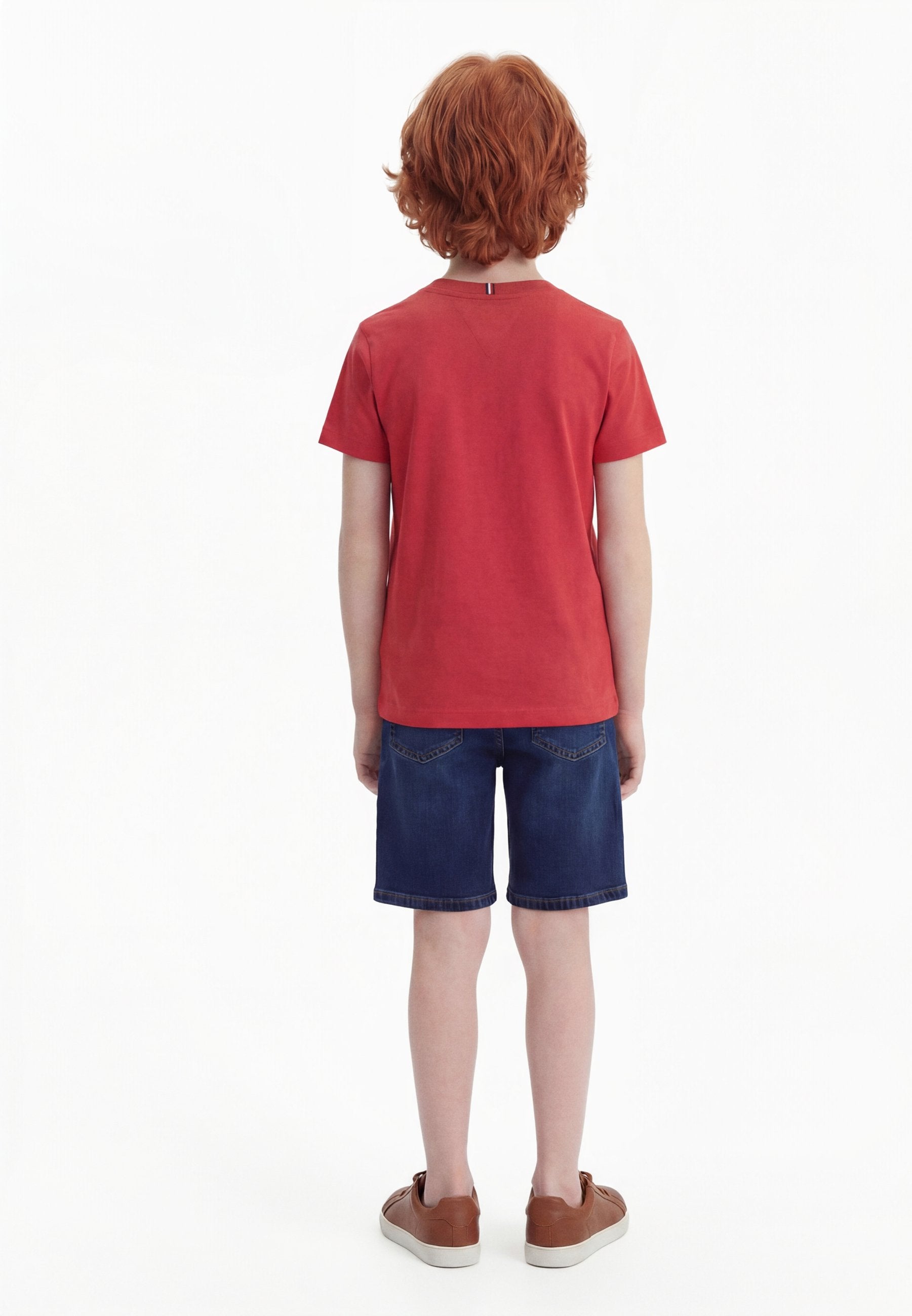 ESSENTIAL TEE UNISEX - Basic T-shirt - terracotta red