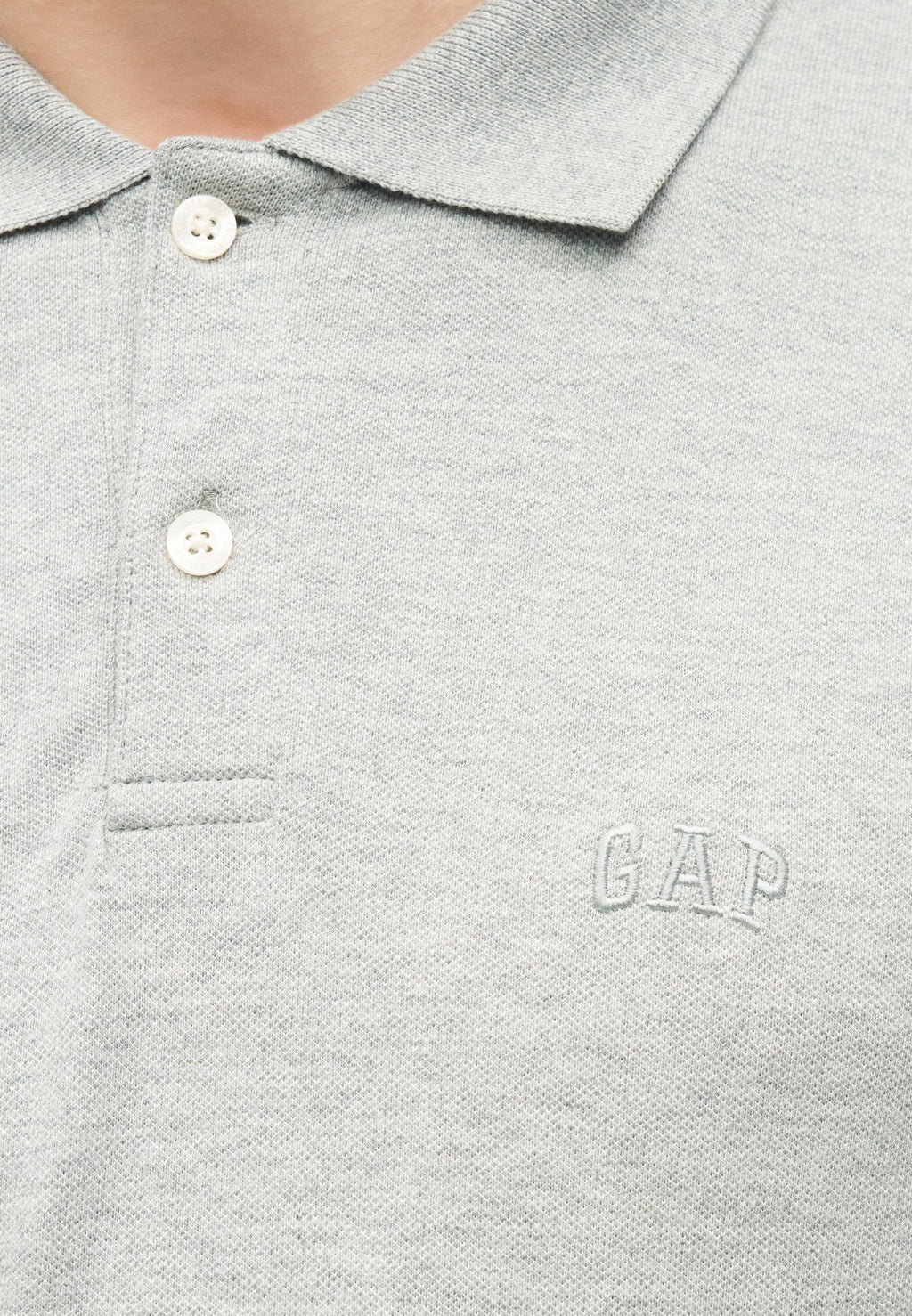 LOGO - Polo shirt - grey heather