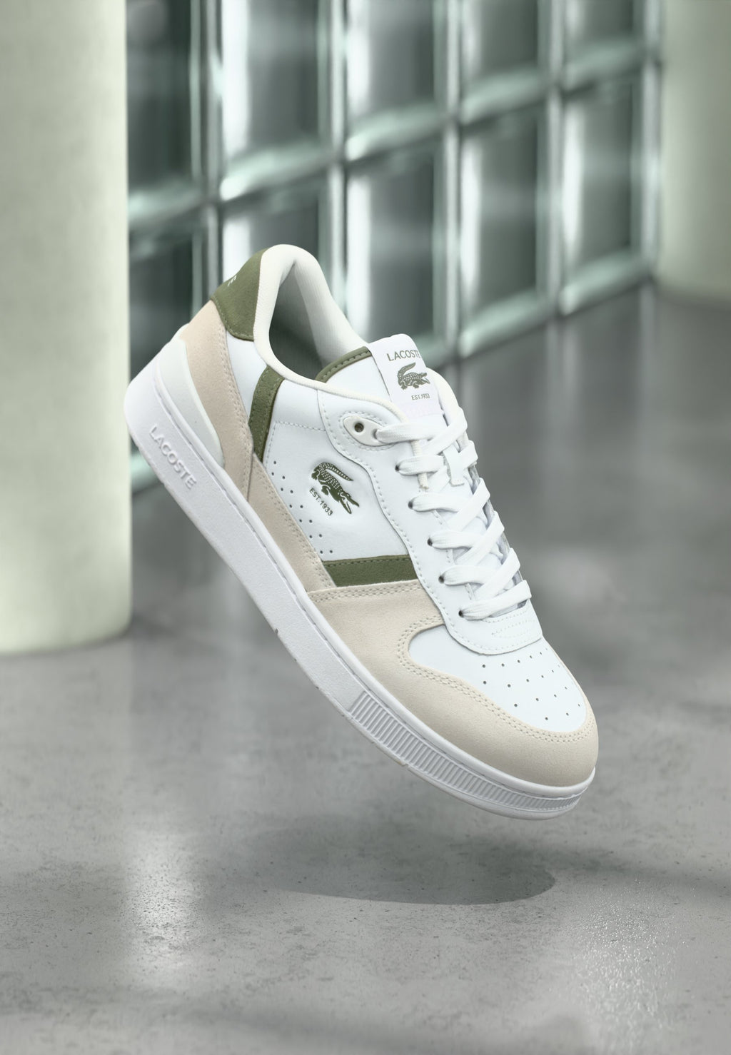 T CLIP SET 126 - Trainers - white/khaki