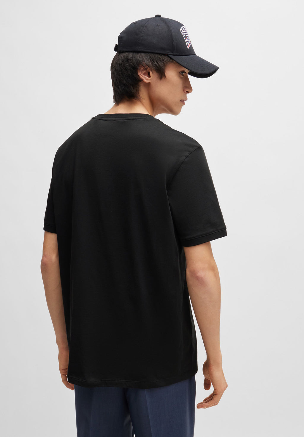 DIRAGOLINO - Basic T-shirt - black