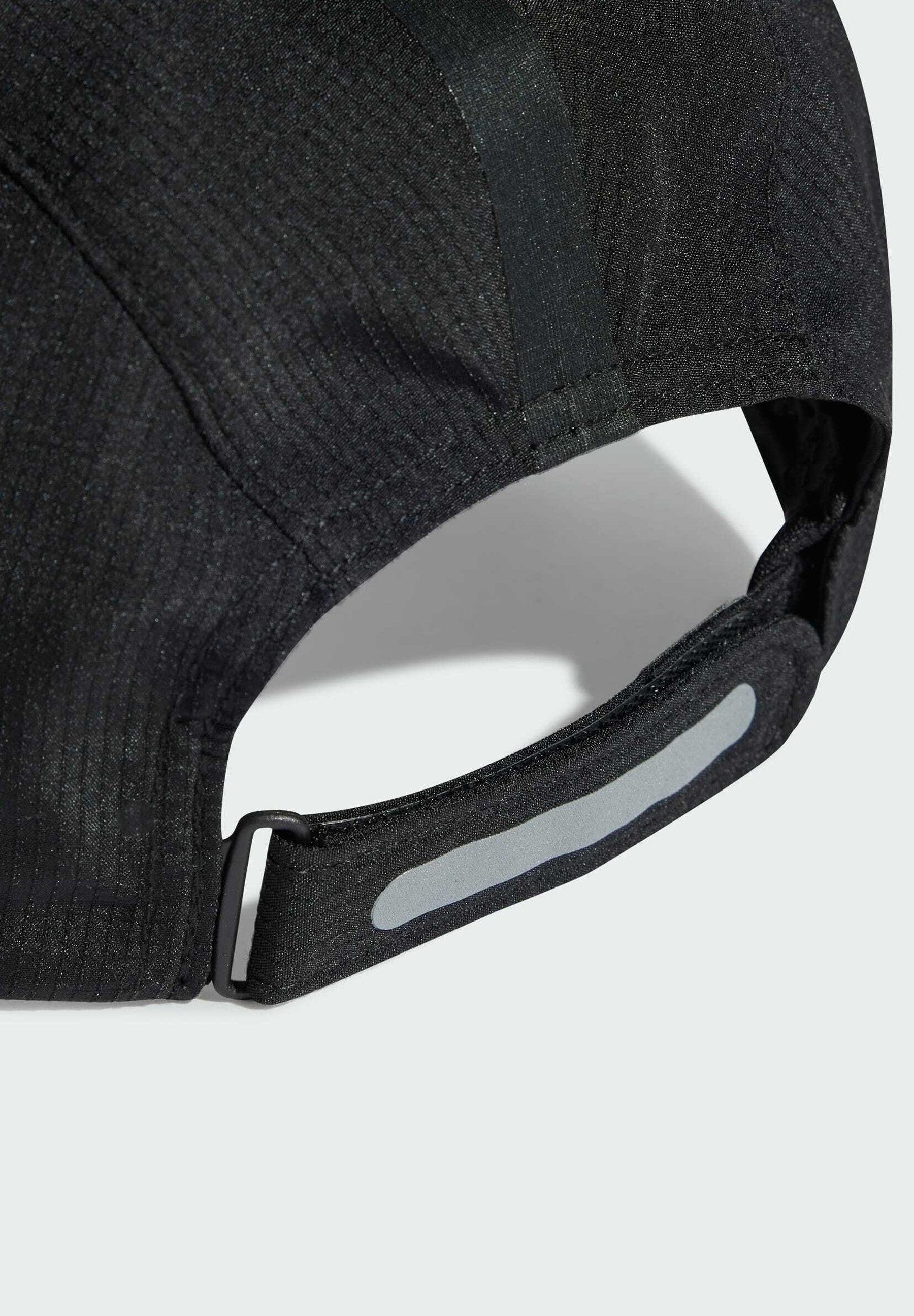 RUNXADIZ CAP UNISEX - Cap - black   reflective silver