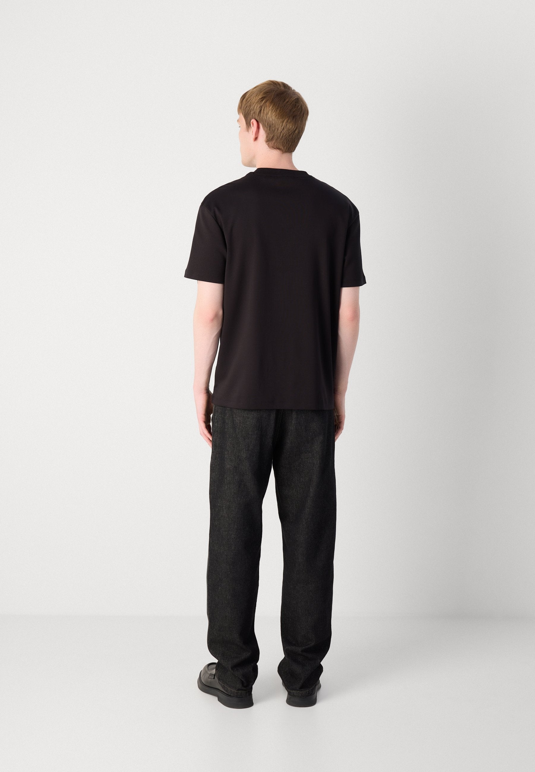 DALILE - Basic T-shirt - black