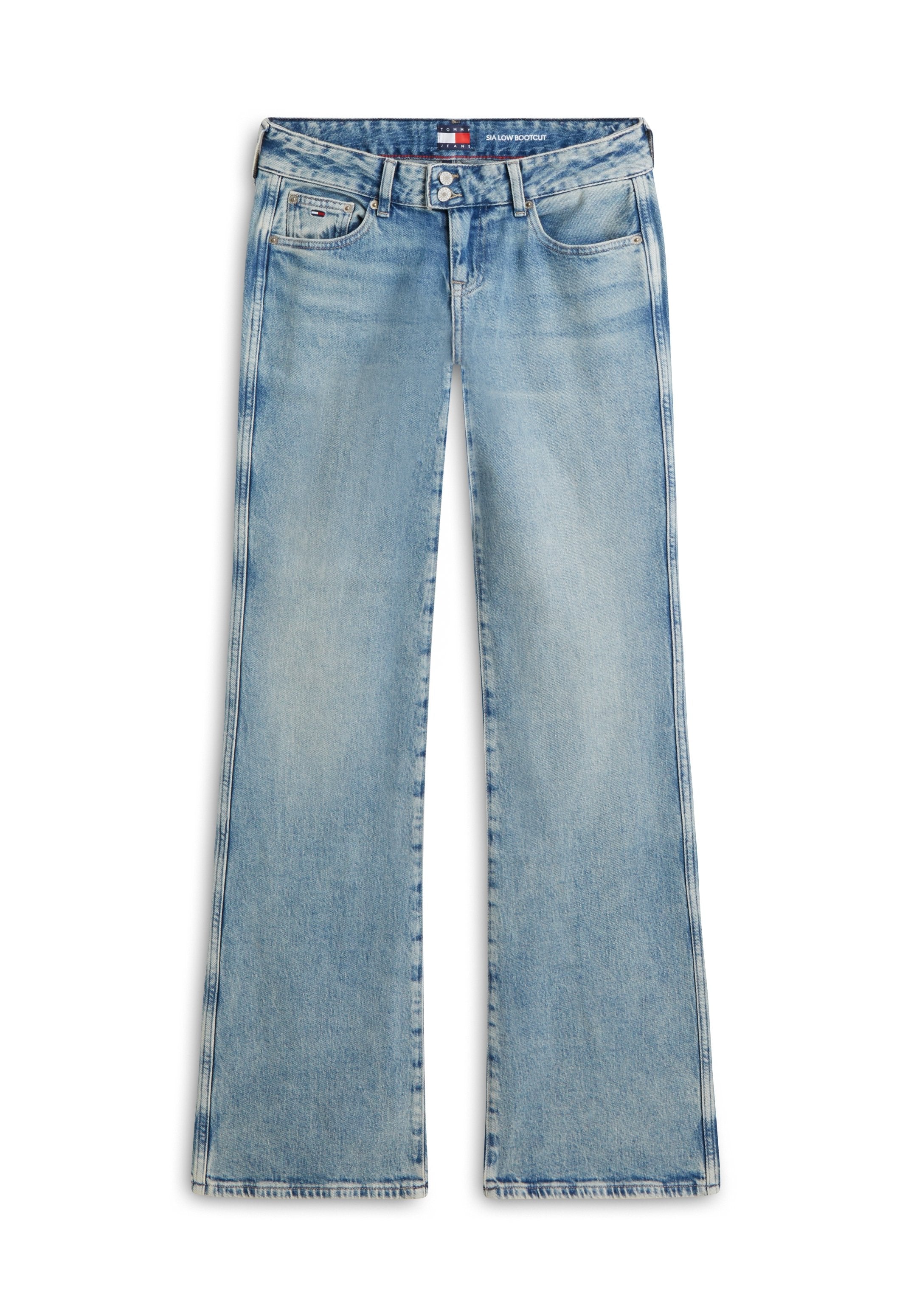 BOOTCUT - Relaxed fit jeans - denim light