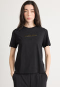 CLASSIC TEE - Print T-shirt - black