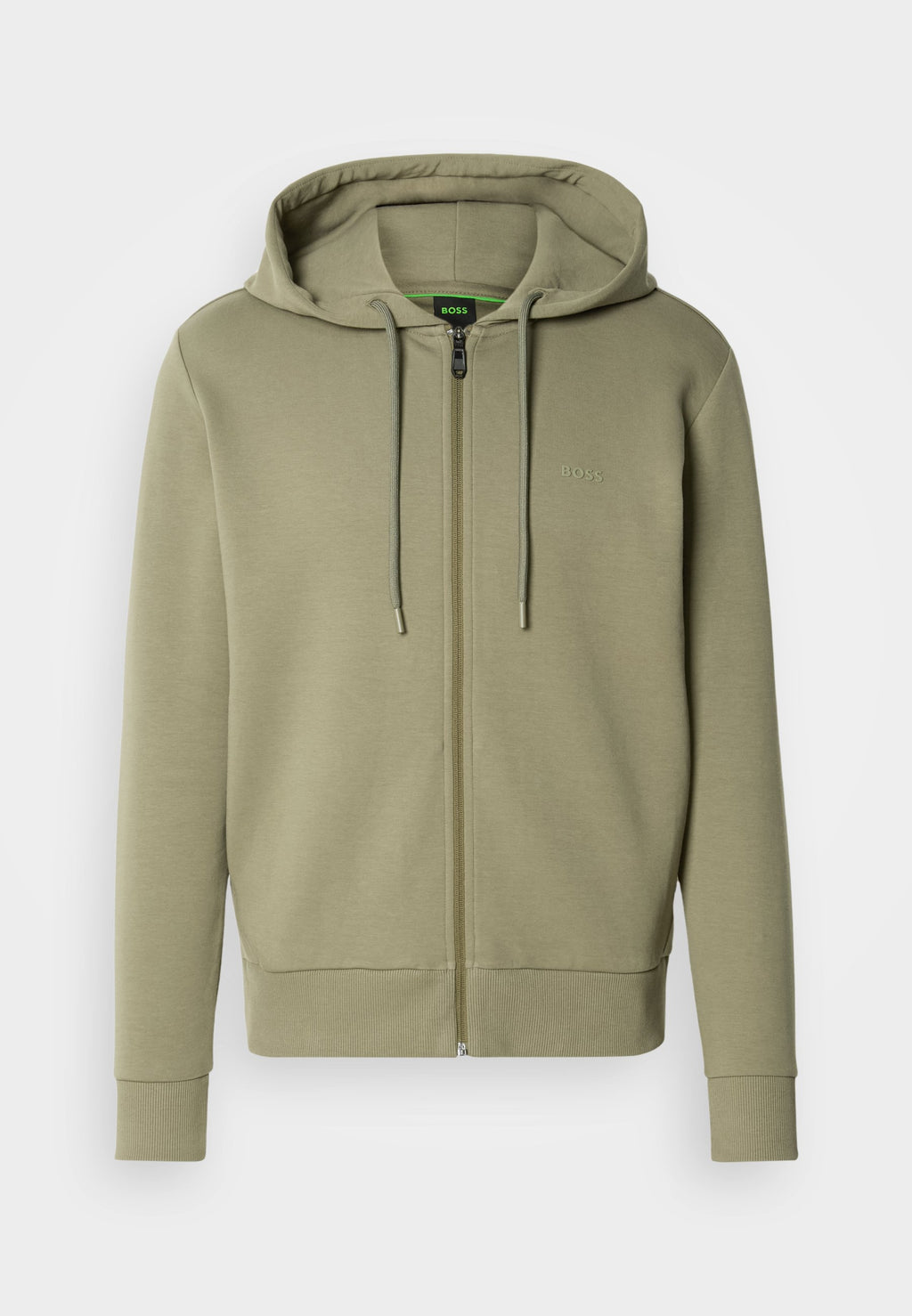 SAGGY - Zip-up sweatshirt - dark beige