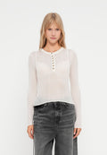 HENLEY - Jumper - sand